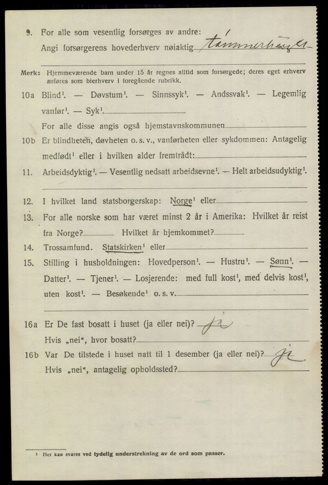 SAKO, 1920 census for Drangedal, 1920, p. 4470