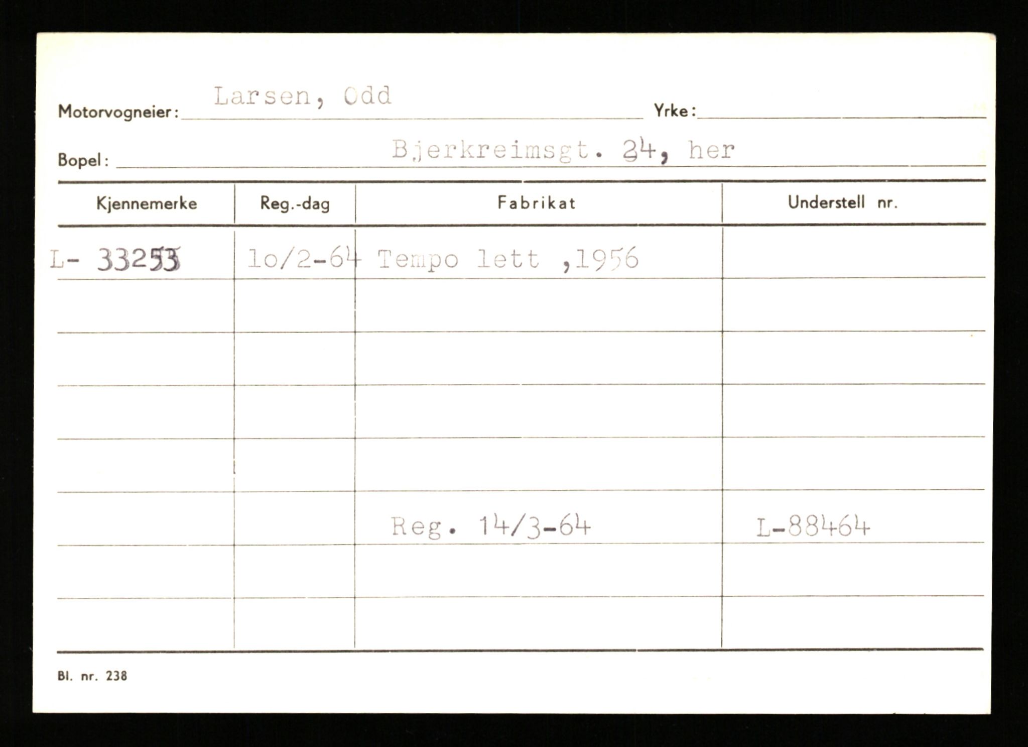 Stavanger trafikkstasjon, AV/SAST-A-101942/0/G/L0005: Registreringsnummer: 23000 - 34245, 1930-1971, p. 3176