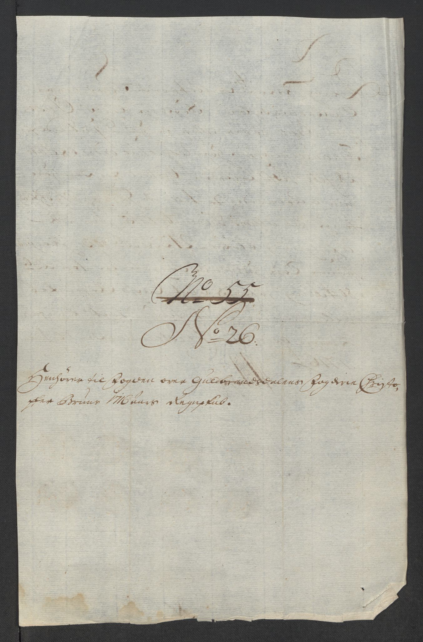 Rentekammeret inntil 1814, Reviderte regnskaper, Fogderegnskap, AV/RA-EA-4092/R17/L1186: Fogderegnskap Gudbrandsdal, 1716, p. 255