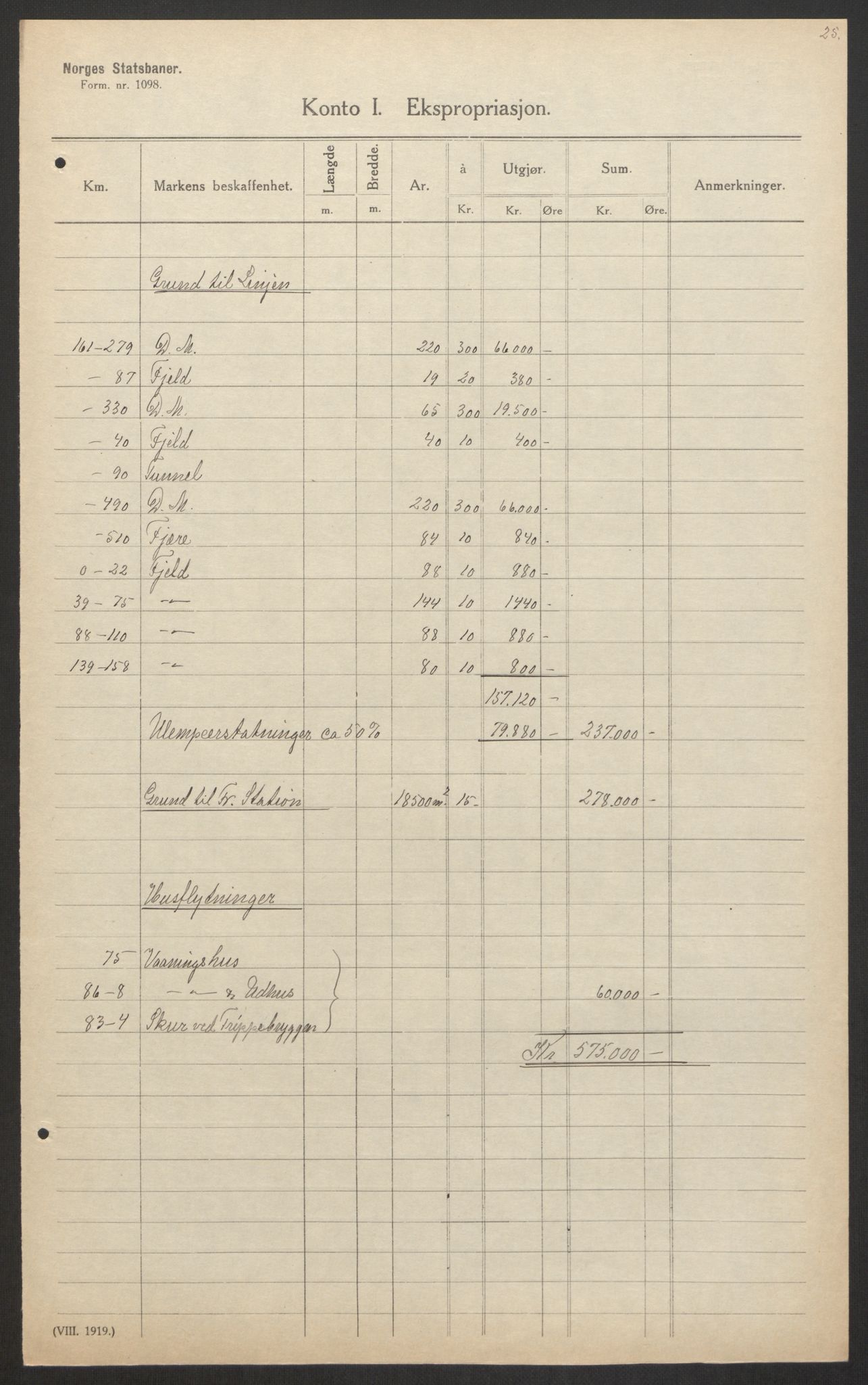 Norges Statsbaner, Baneavdelingen B, AV/RA-S-1619/1/F/Fa/L0042: NORGE-JYLLAND, 1920, p. 330
