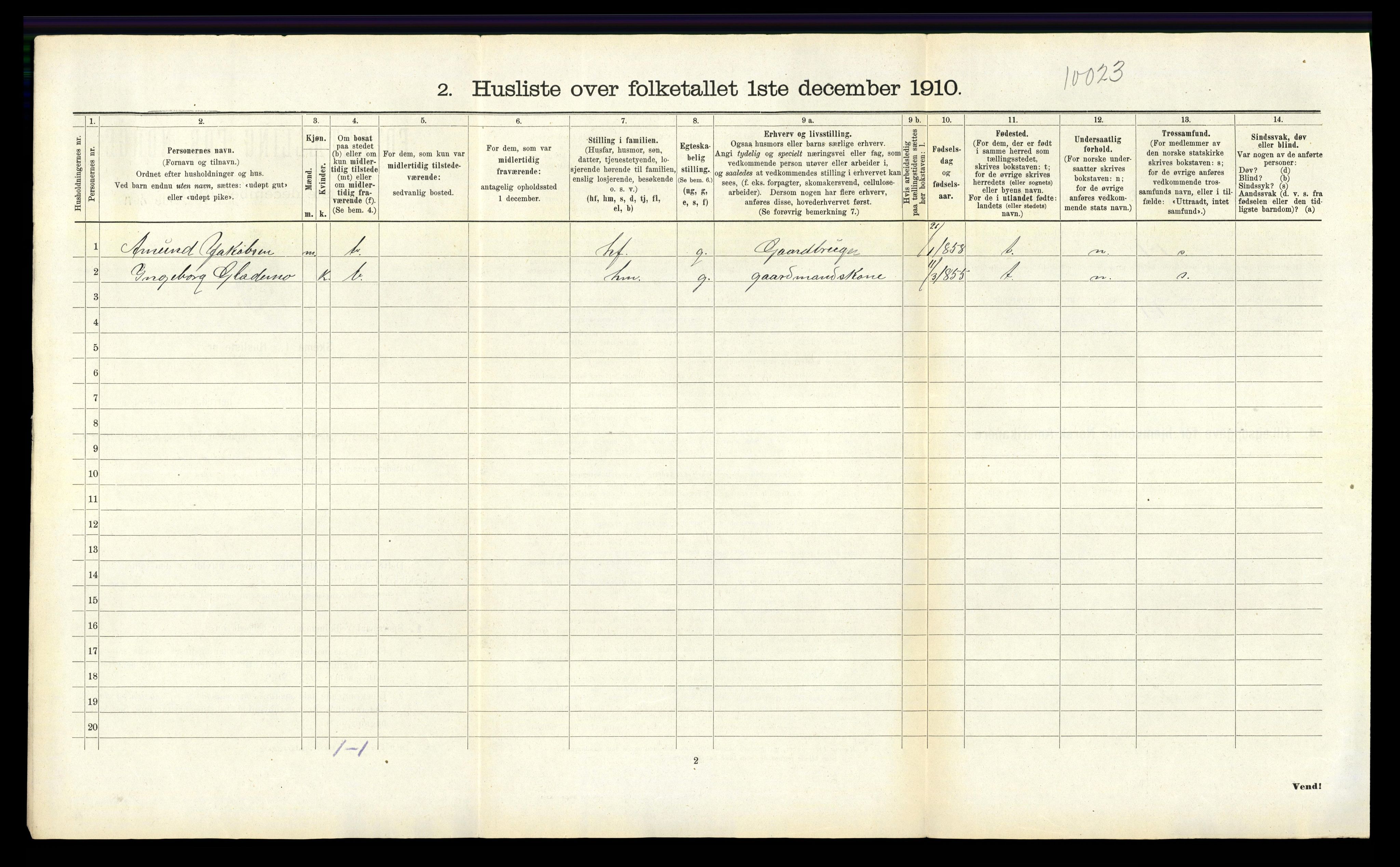 RA, 1910 census for Skånevik, 1910, p. 584