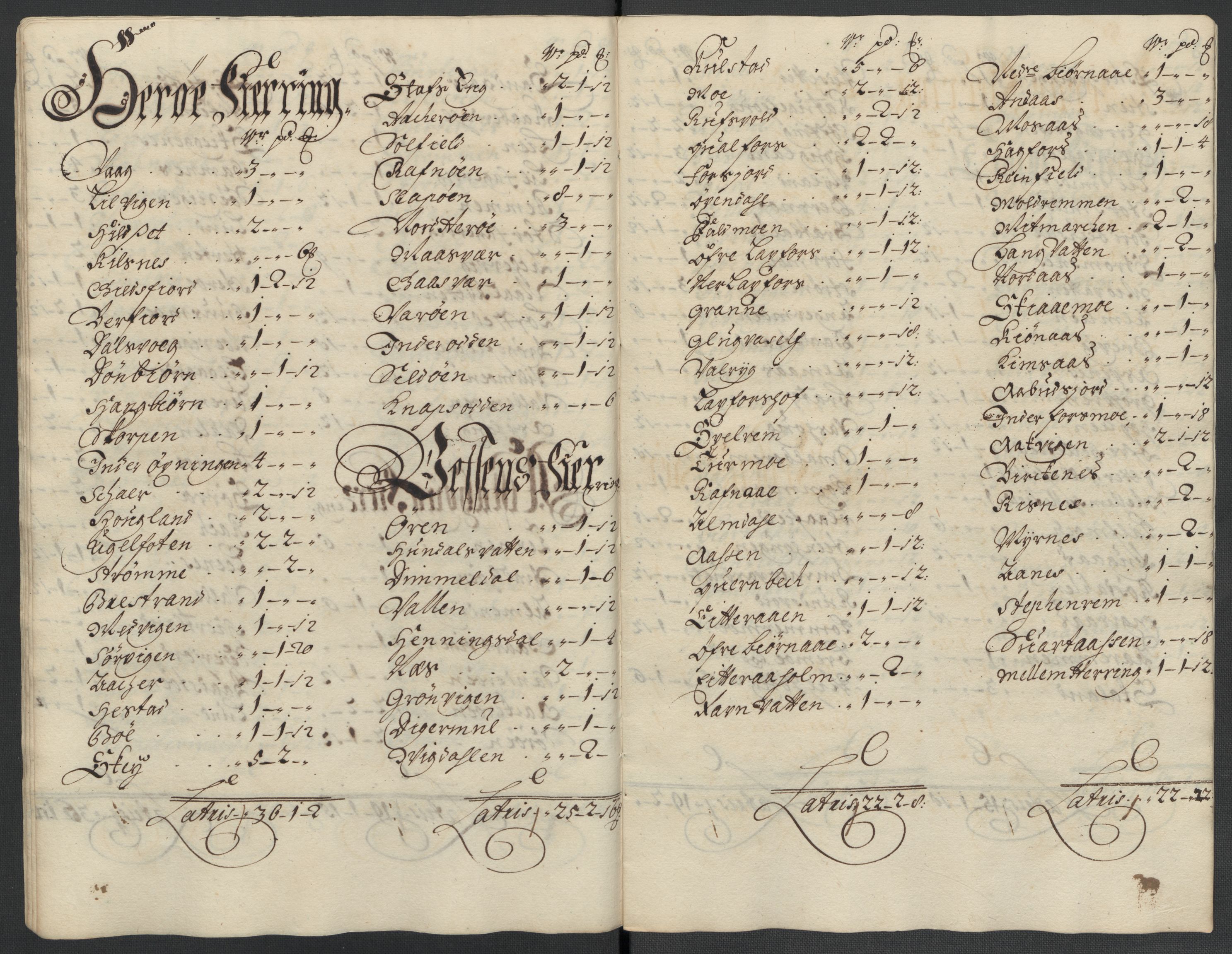 Rentekammeret inntil 1814, Reviderte regnskaper, Fogderegnskap, AV/RA-EA-4092/R65/L4506: Fogderegnskap Helgeland, 1697-1698, p. 207