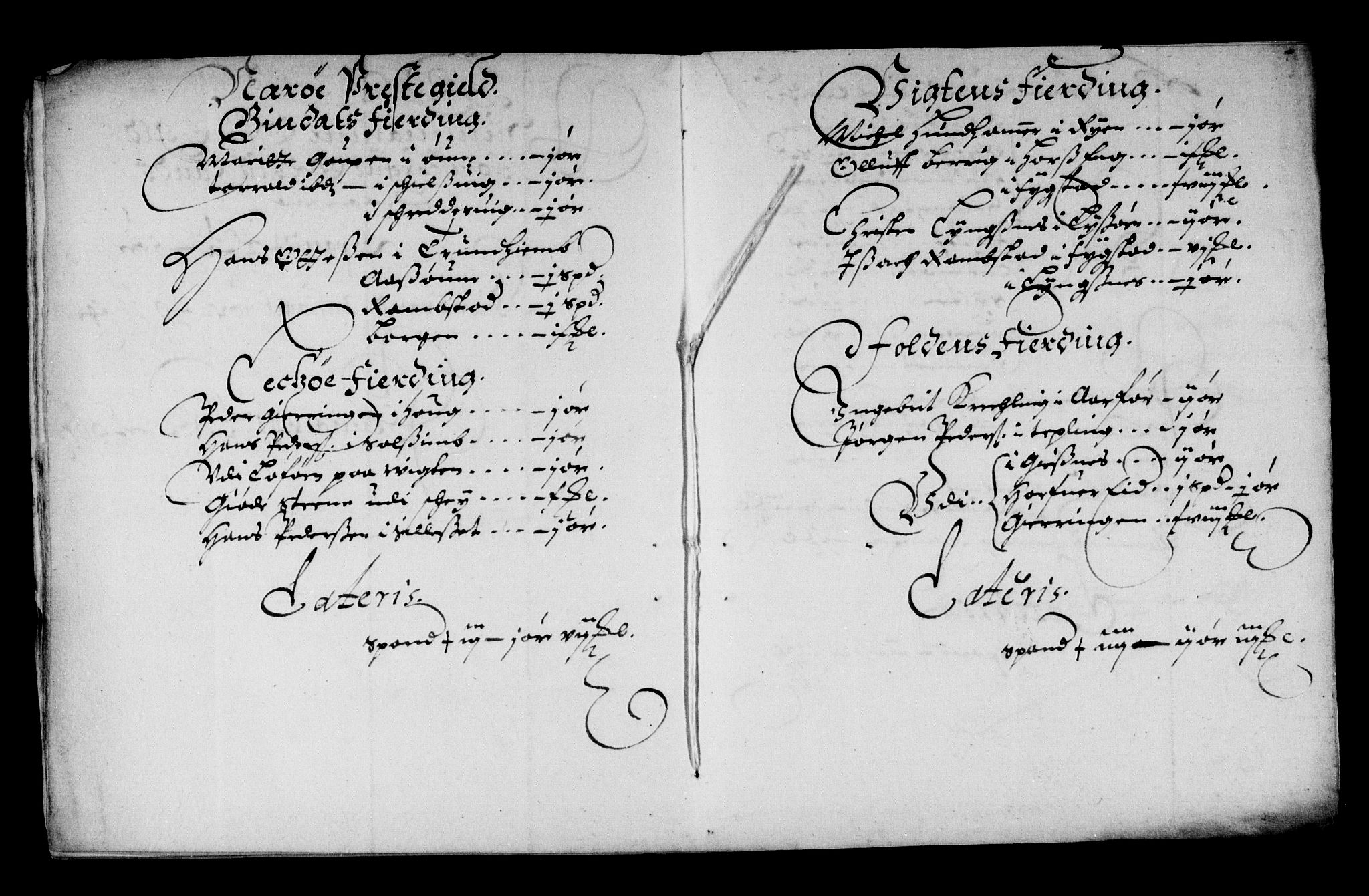 Rentekammeret inntil 1814, Reviderte regnskaper, Stiftamtstueregnskaper, Trondheim stiftamt og Nordland amt, AV/RA-EA-6044/R/Rd/L0006: Trondheim stiftamt, 1663