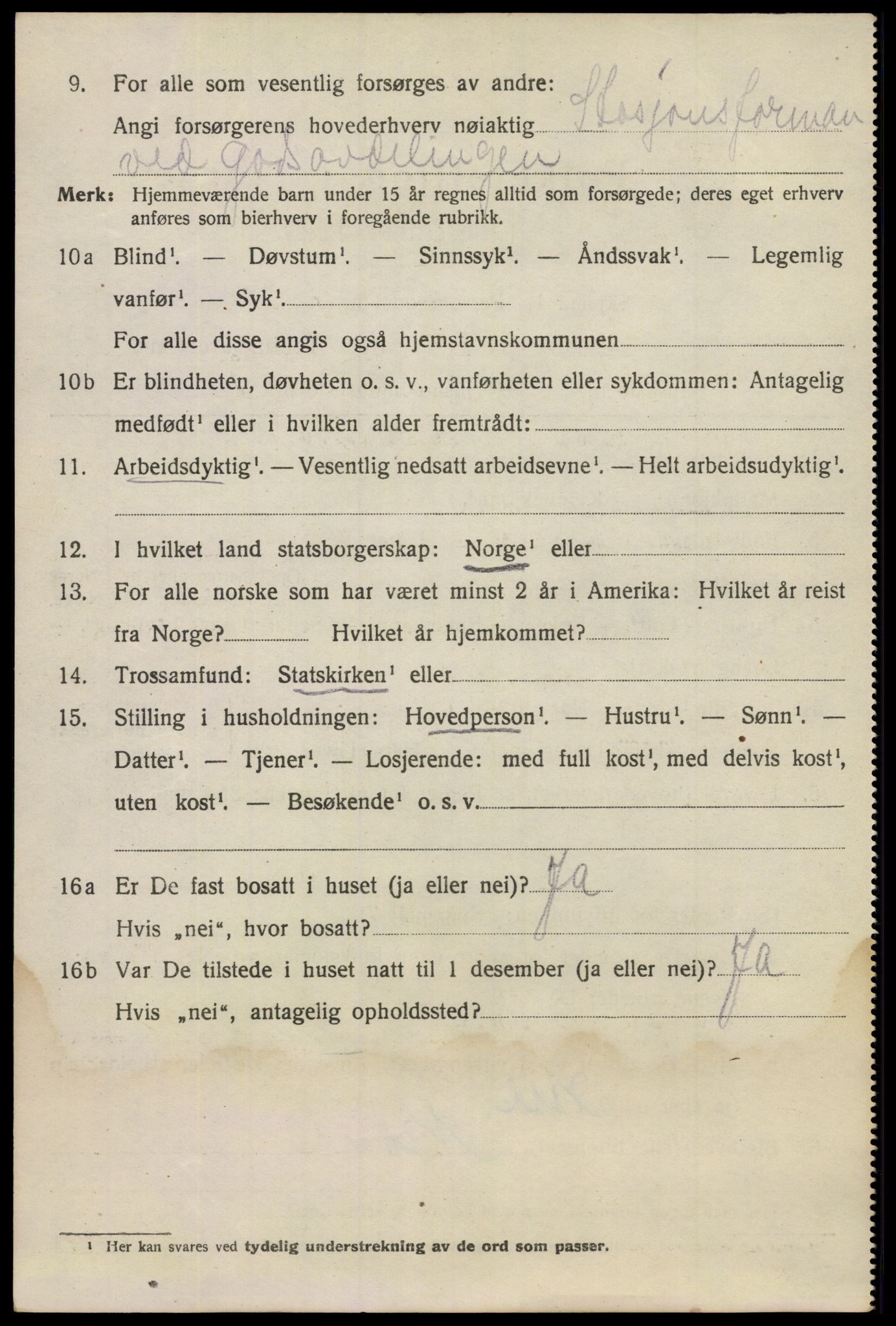 SAO, 1920 census for Fredrikstad, 1920, p. 24148