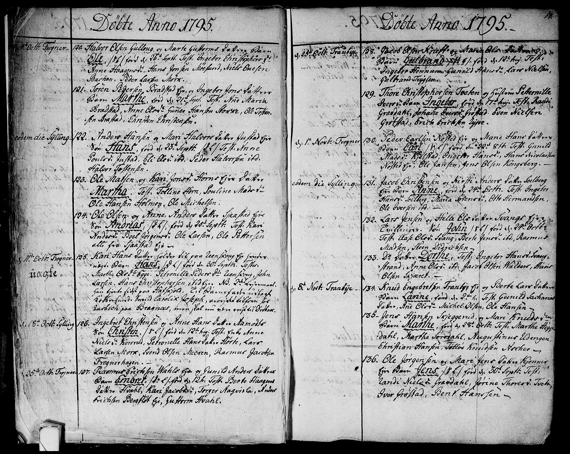 Lier kirkebøker, SAKO/A-230/F/Fa/L0007: Parish register (official) no. I 7, 1794-1813, p. 16-17