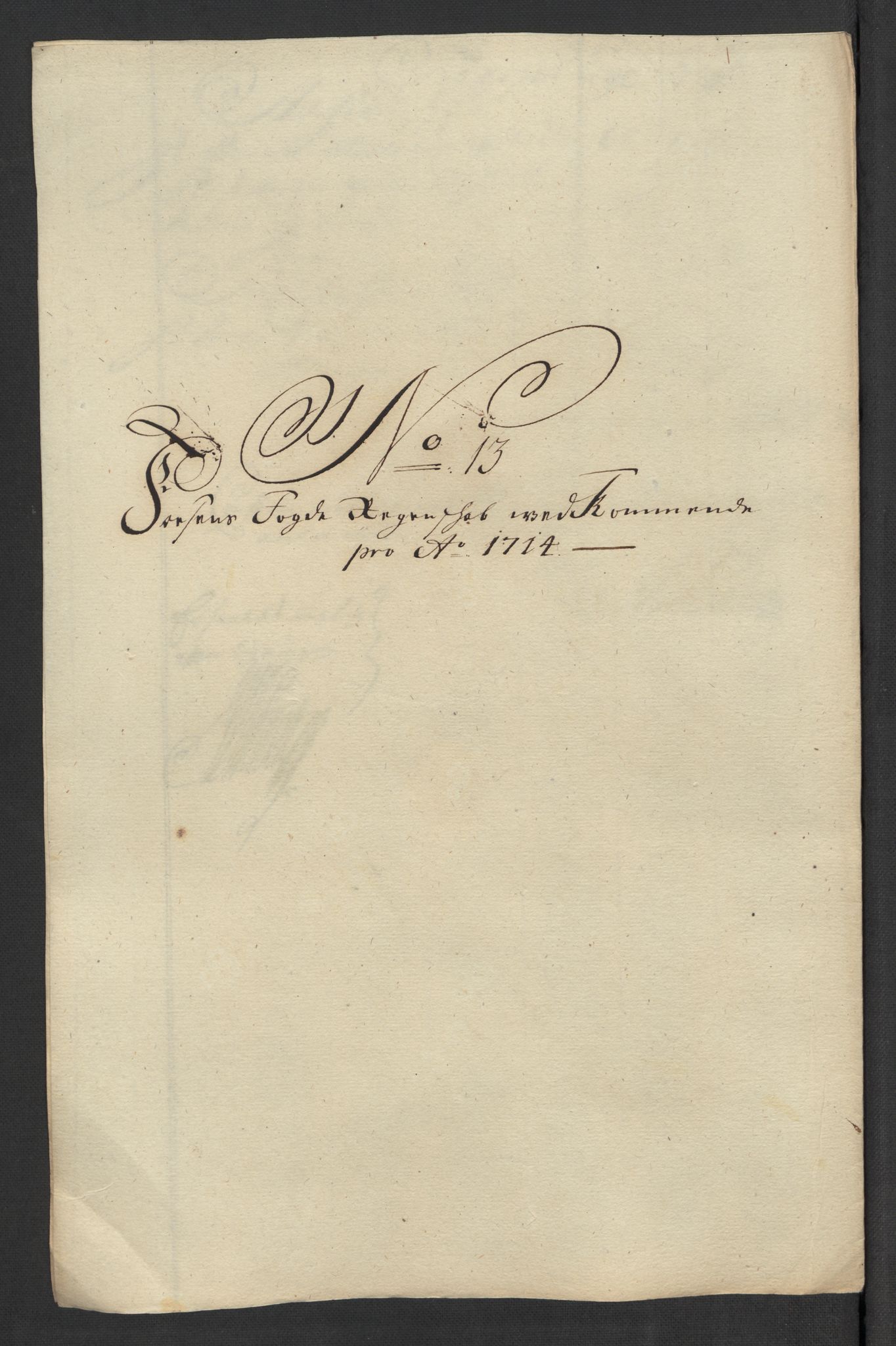 Rentekammeret inntil 1814, Reviderte regnskaper, Fogderegnskap, RA/EA-4092/R57/L3862: Fogderegnskap Fosen, 1714, p. 125