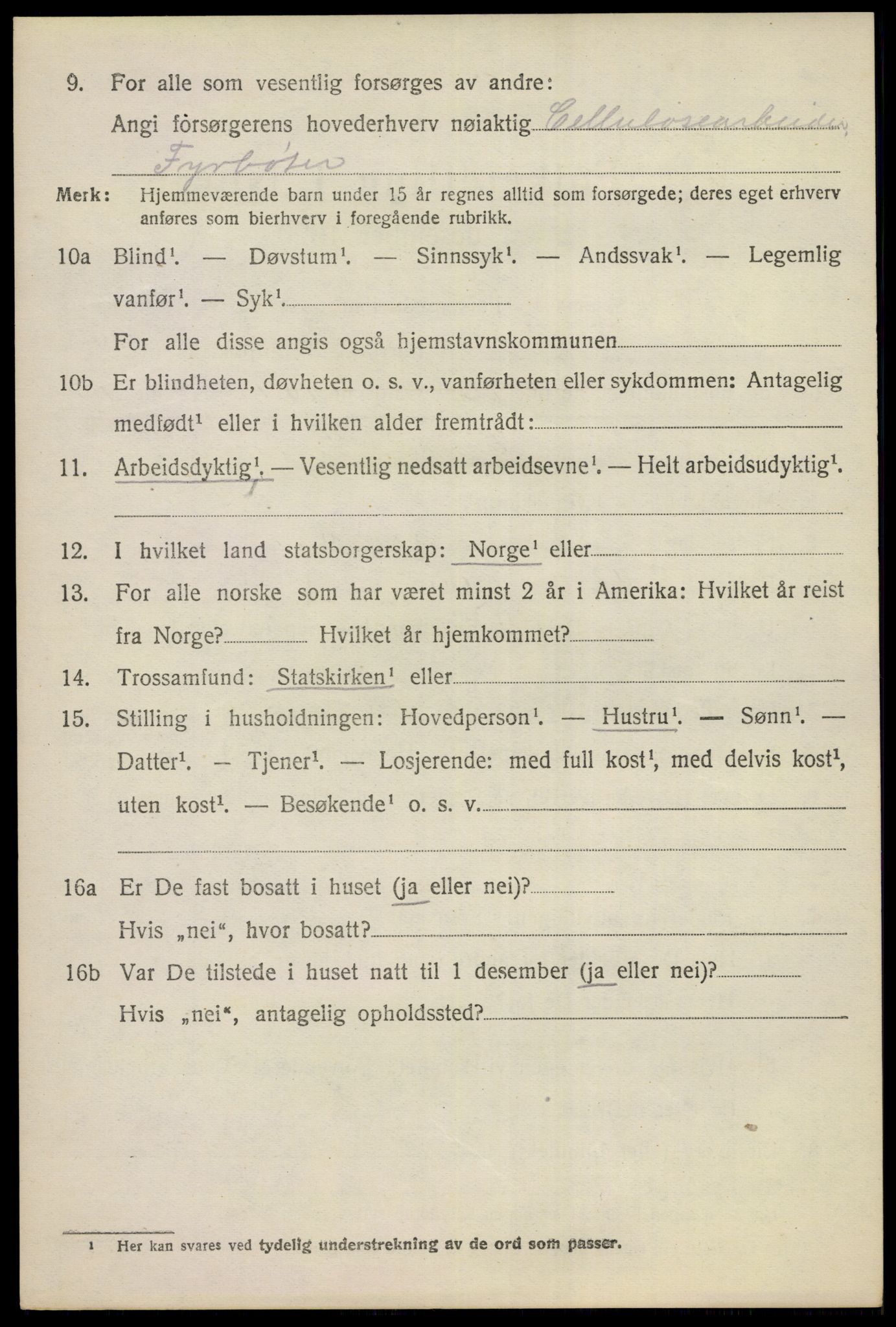 SAKO, 1920 census for Øvre Eiker, 1920, p. 7133