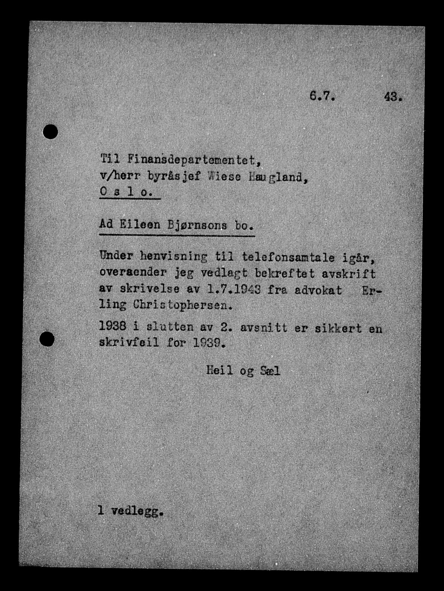 Justisdepartementet, Tilbakeføringskontoret for inndratte formuer, AV/RA-S-1564/H/Hc/Hcc/L0925: --, 1945-1947, p. 301