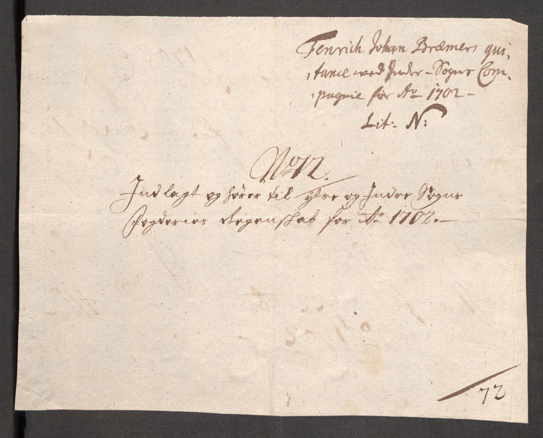 Rentekammeret inntil 1814, Reviderte regnskaper, Fogderegnskap, AV/RA-EA-4092/R52/L3312: Fogderegnskap Sogn, 1702, p. 226