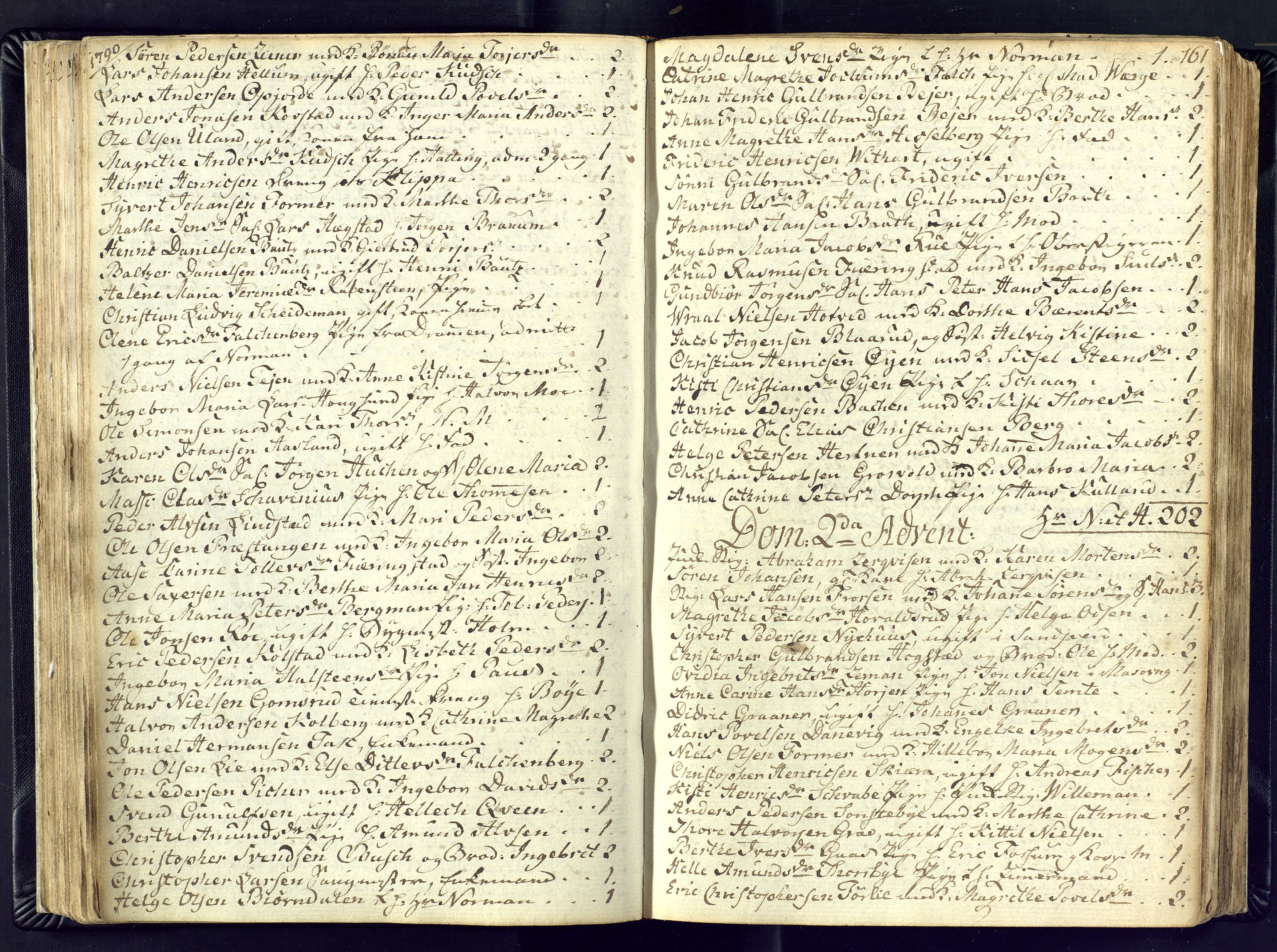 Kongsberg kirkebøker, AV/SAKO-A-22/M/Ma/L0011: Communicants register no. 11, 1788-1795, p. 161