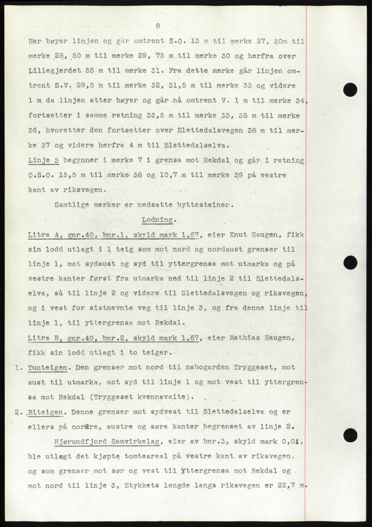 Søre Sunnmøre sorenskriveri, AV/SAT-A-4122/1/2/2C/L0083: Mortgage book no. 9A, 1948-1949, Diary no: : 136/1949