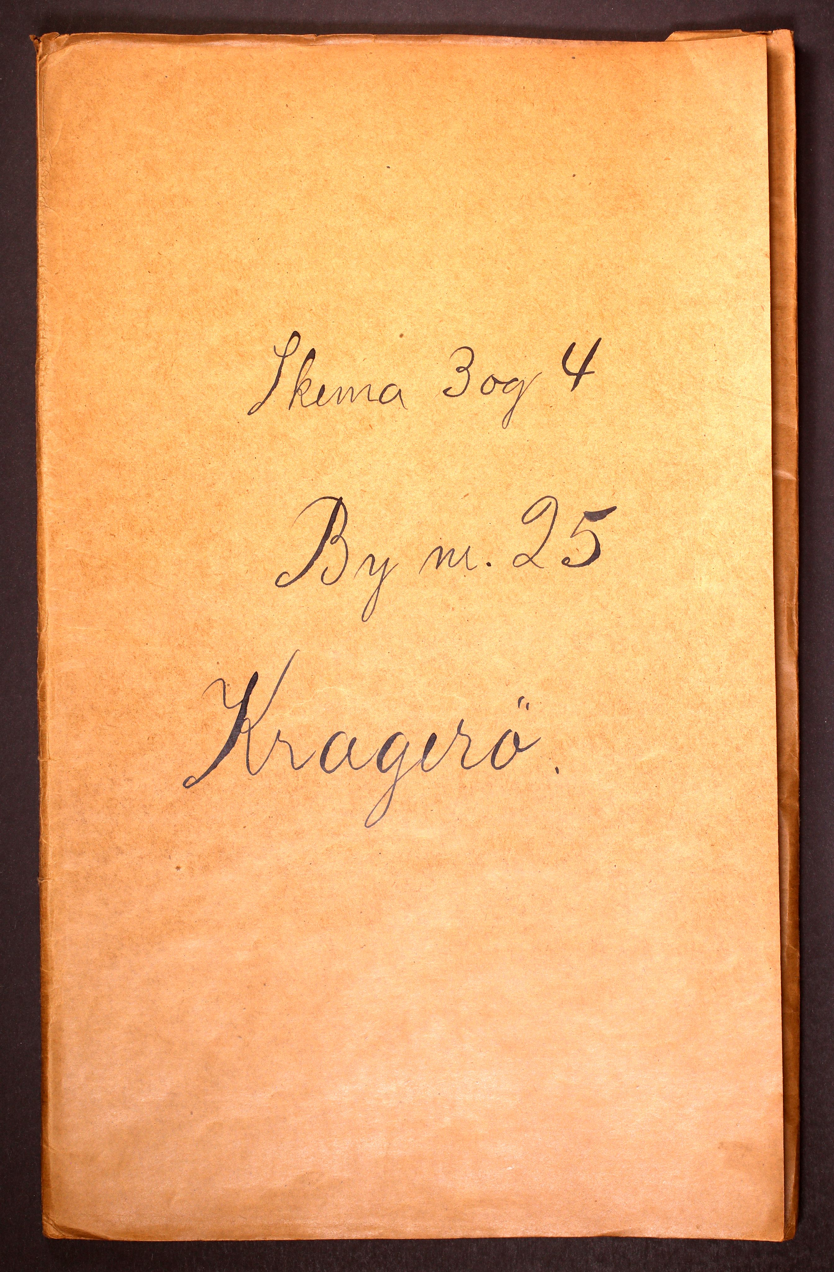 RA, 1910 census for Kragerø, 1910, p. 1