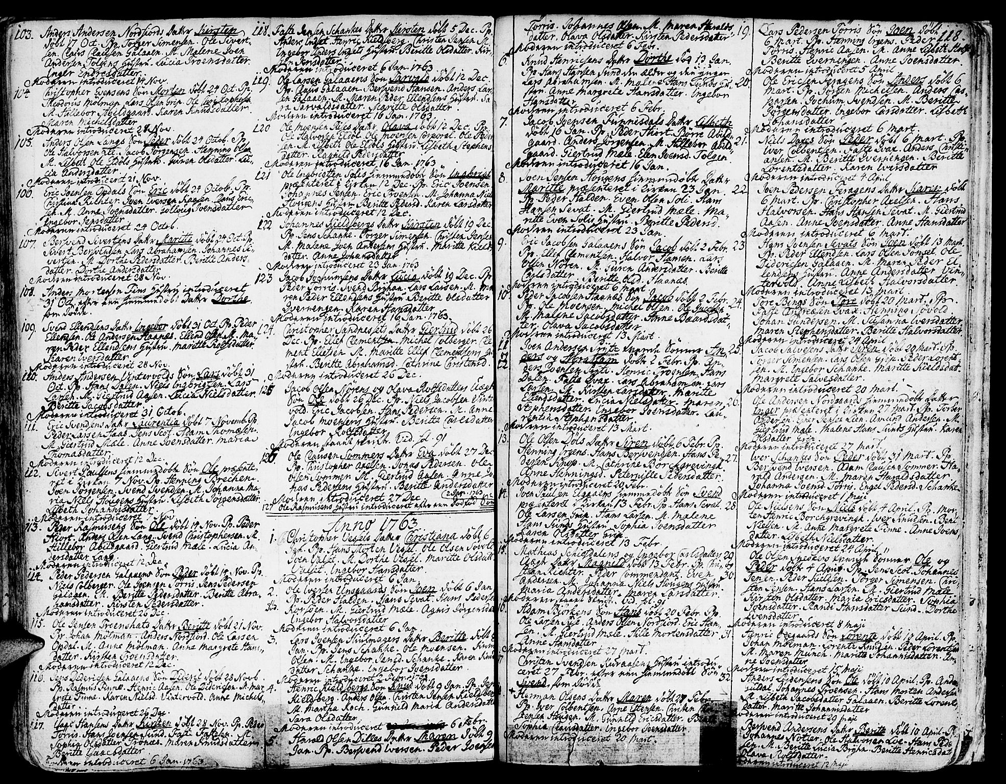 Ministerialprotokoller, klokkerbøker og fødselsregistre - Sør-Trøndelag, SAT/A-1456/681/L0925: Parish register (official) no. 681A03, 1727-1766, p. 118