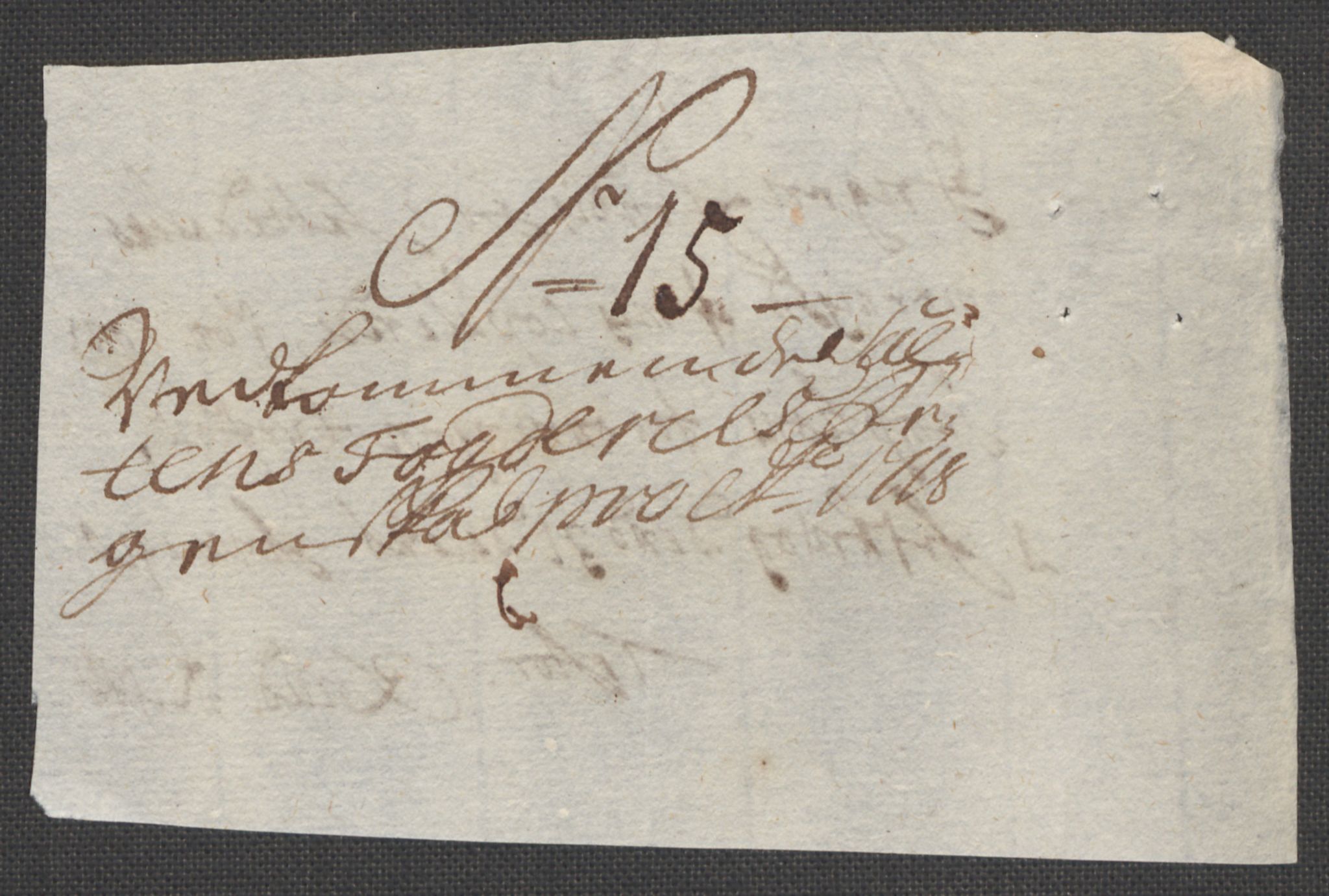 Rentekammeret inntil 1814, Reviderte regnskaper, Fogderegnskap, AV/RA-EA-4092/R66/L4588: Fogderegnskap Salten, 1718, p. 164