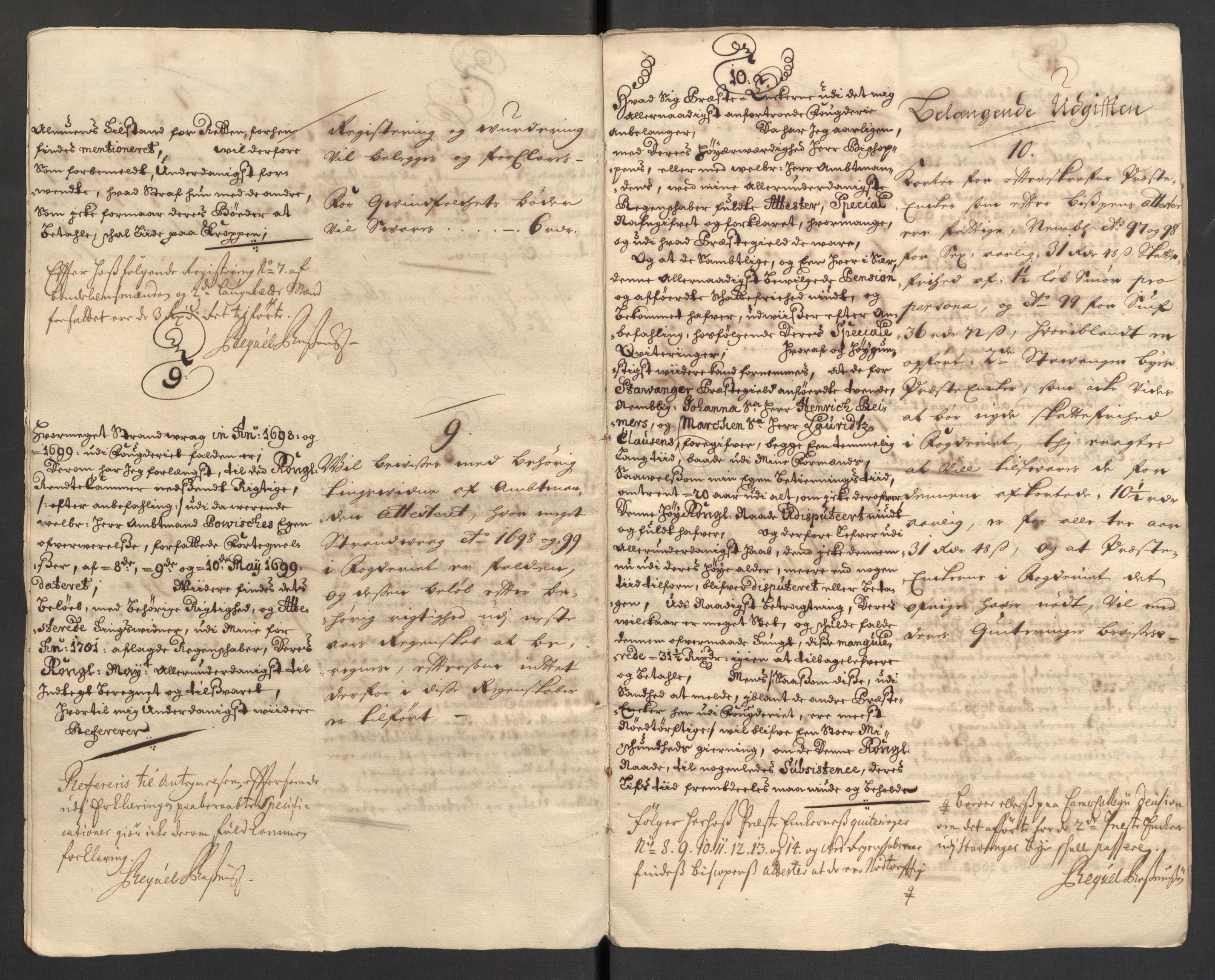 Rentekammeret inntil 1814, Reviderte regnskaper, Fogderegnskap, AV/RA-EA-4092/R46/L2730: Fogderegnskap Jæren og Dalane, 1699, p. 117