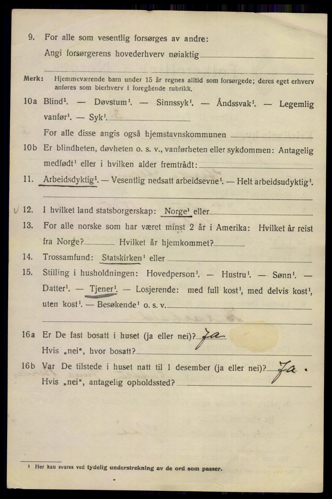 SAO, 1920 census for Kristiania, 1920, p. 528464