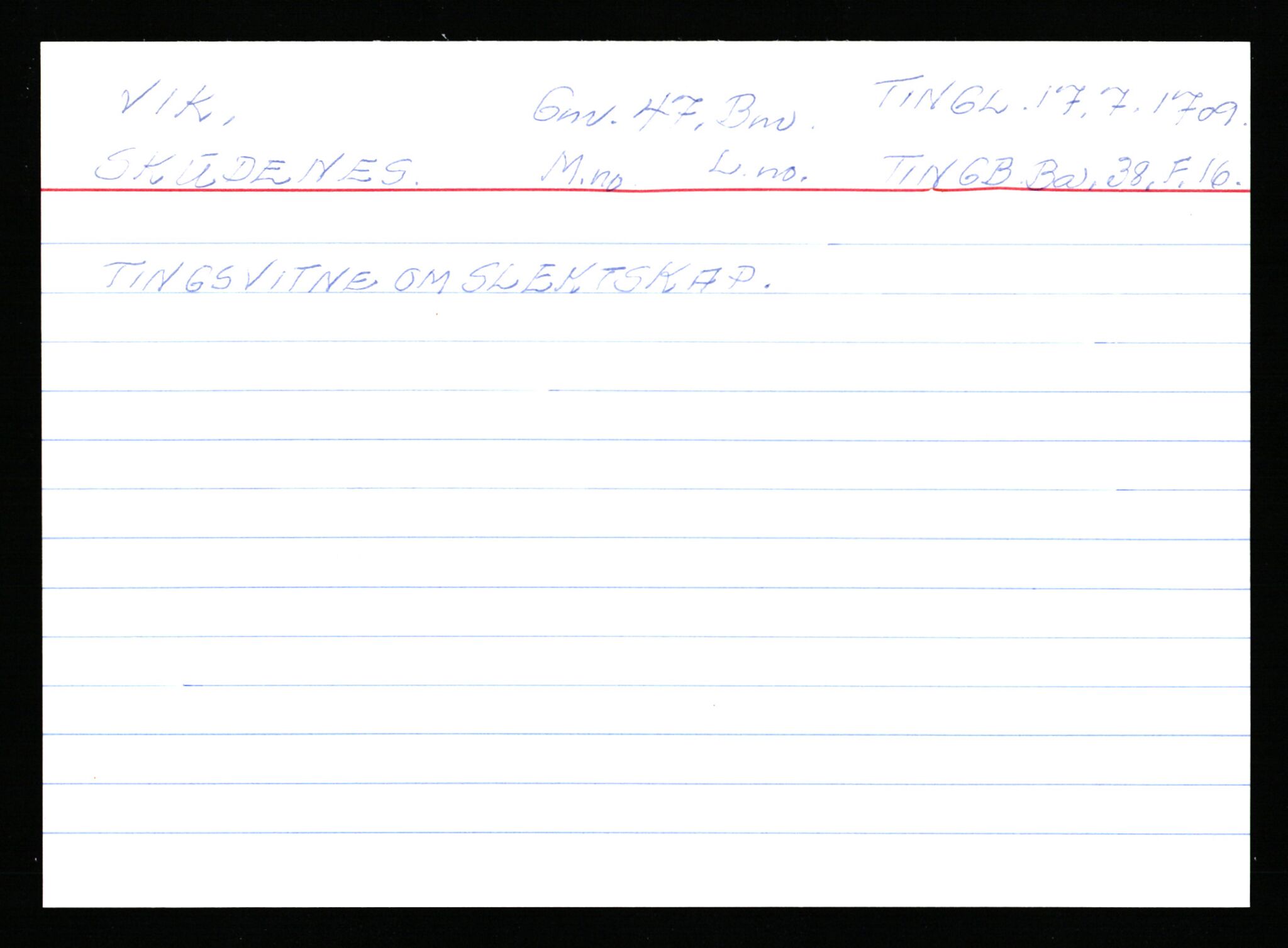 Statsarkivet i Stavanger, AV/SAST-A-101971/03/Y/Ym/L0067: Åstedskort sortert etter gårdsnavn: Vik - Vold, 1600-1950, p. 26