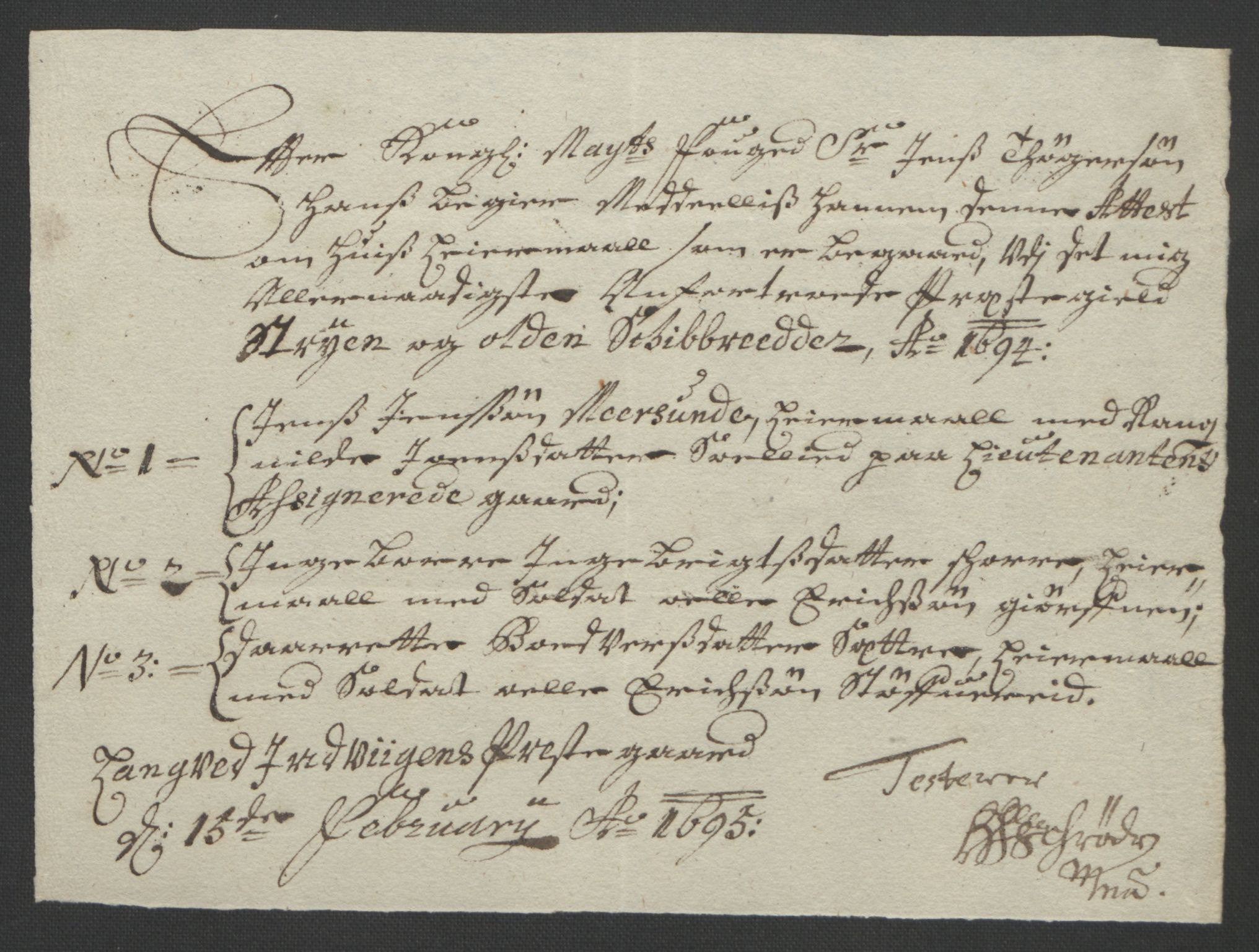 Rentekammeret inntil 1814, Reviderte regnskaper, Fogderegnskap, AV/RA-EA-4092/R53/L3421: Fogderegnskap Sunn- og Nordfjord, 1693-1694, p. 451