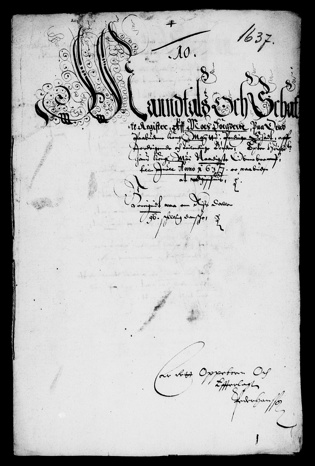 Rentekammeret inntil 1814, Reviderte regnskaper, Lensregnskaper, AV/RA-EA-5023/R/Rb/Rba/L0135: Akershus len, 1637-1638