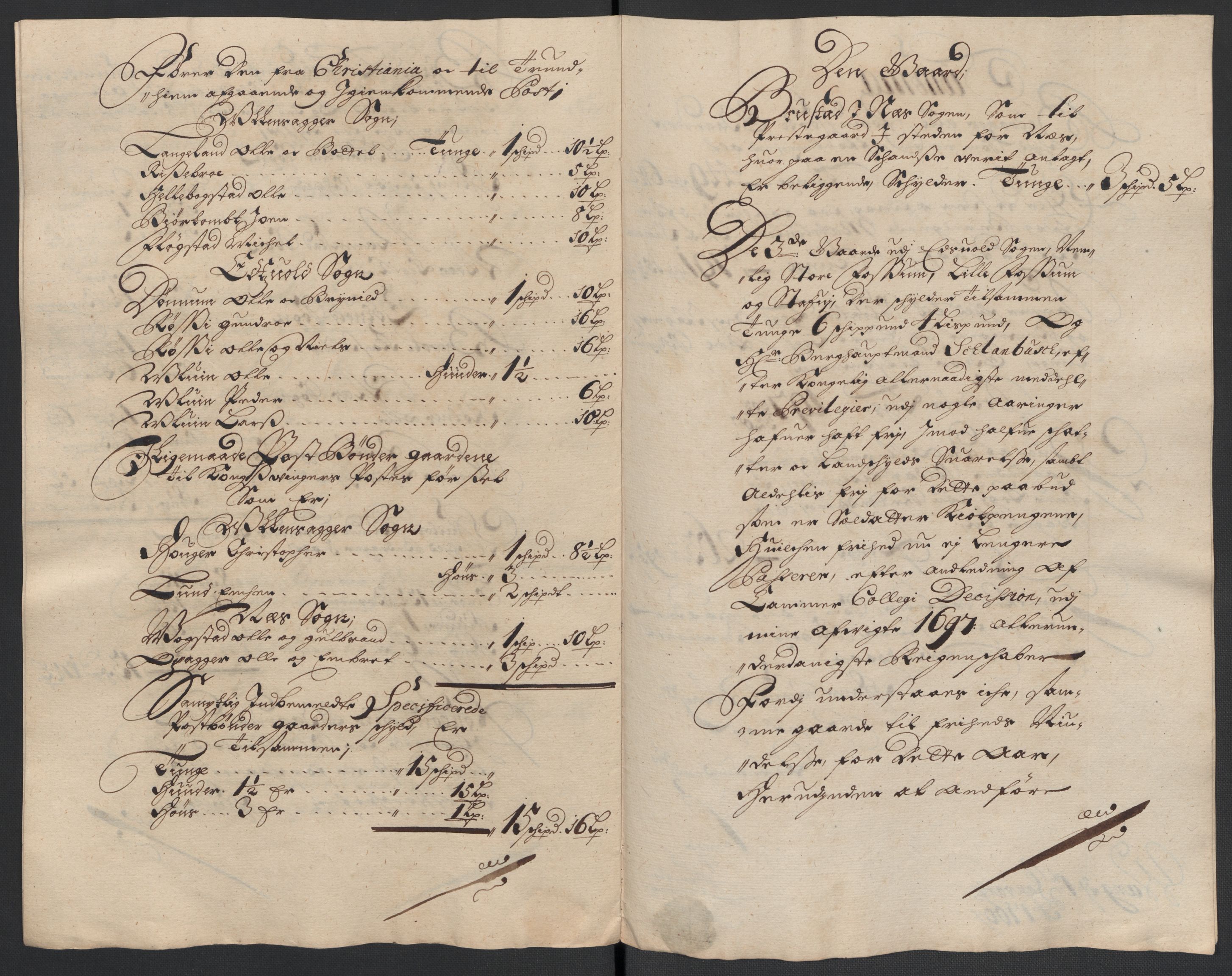 Rentekammeret inntil 1814, Reviderte regnskaper, Fogderegnskap, AV/RA-EA-4092/R12/L0711: Fogderegnskap Øvre Romerike, 1699, p. 250