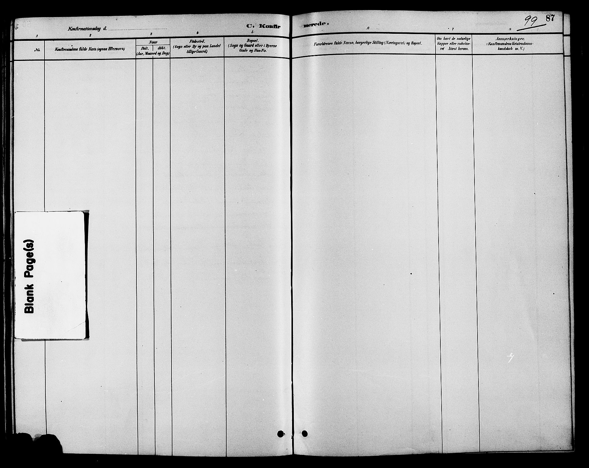 Nord-Aurdal prestekontor, AV/SAH-PREST-132/H/Ha/Hab/L0007: Parish register (copy) no. 7, 1883-1910, p. 99