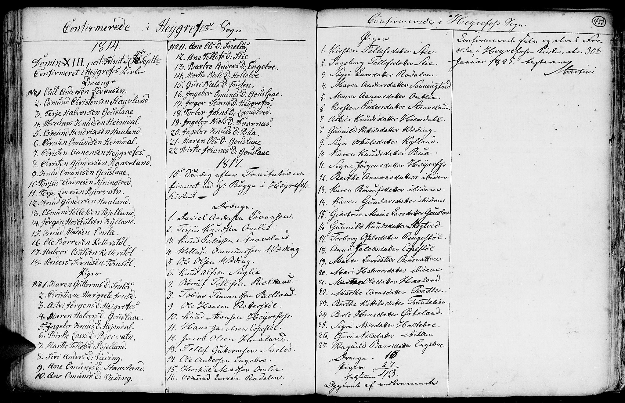 Hommedal sokneprestkontor, SAK/1111-0023/F/Fa/Fab/L0002: Parish register (official) no. A 2 /3, 1740-1821, p. 453