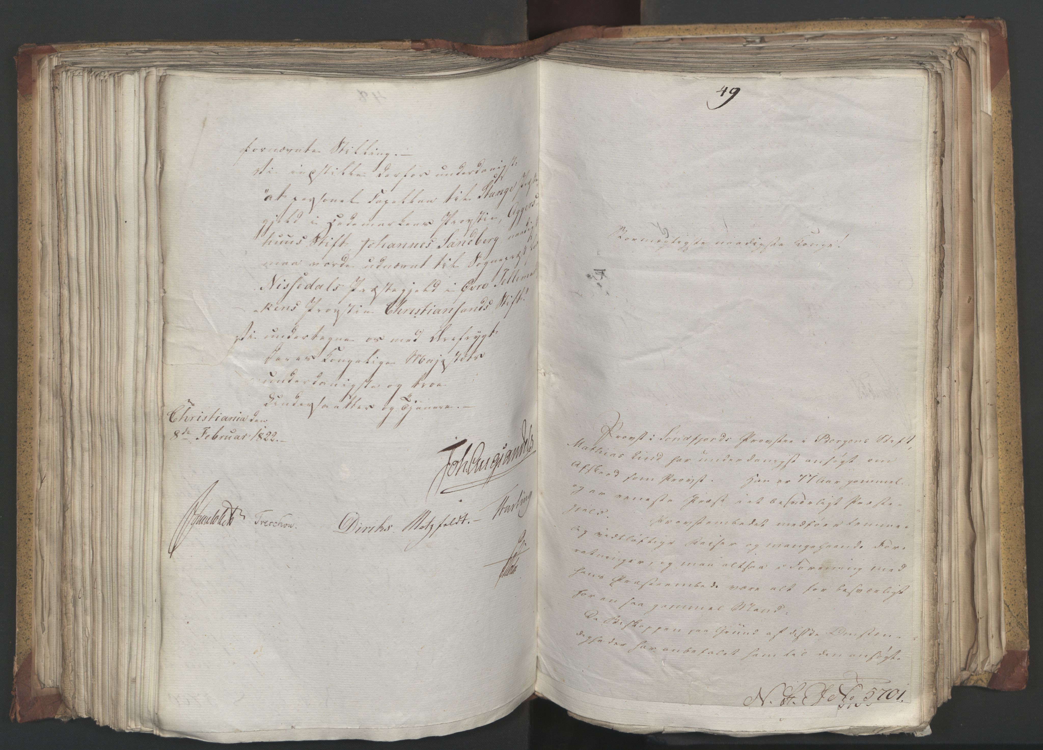 Statsrådsavdelingen i Stockholm, AV/RA-S-1003/D/Da/L0029: Regjeringsinnstillinger nr. 5587-5799, 1822, p. 249