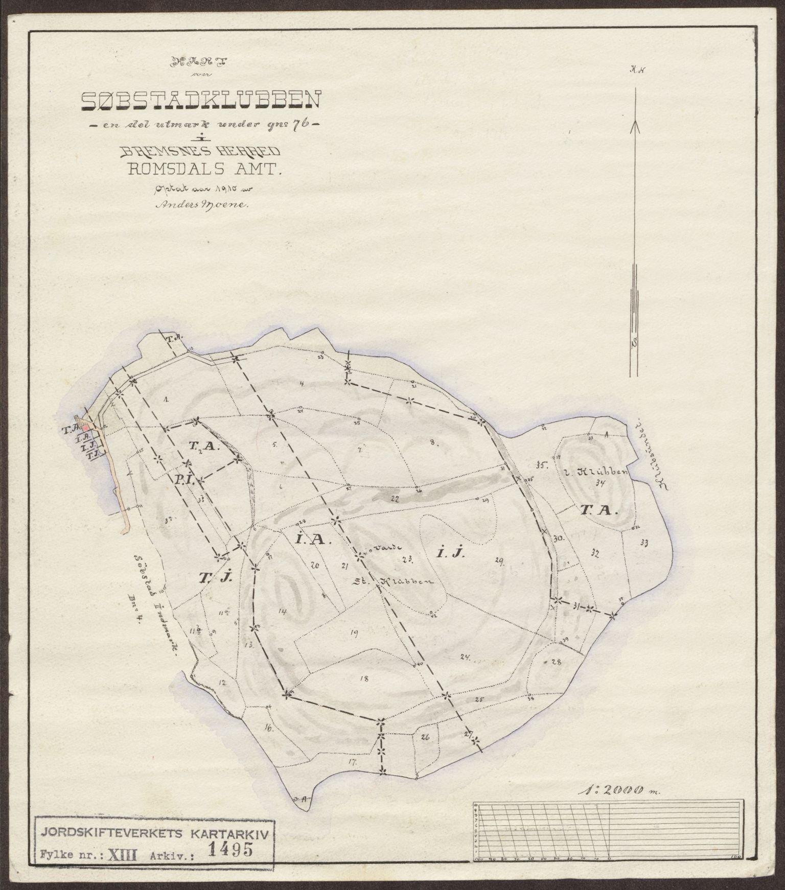 Jordskifteverkets kartarkiv, AV/RA-S-3929/T, 1859-1988, p. 1759