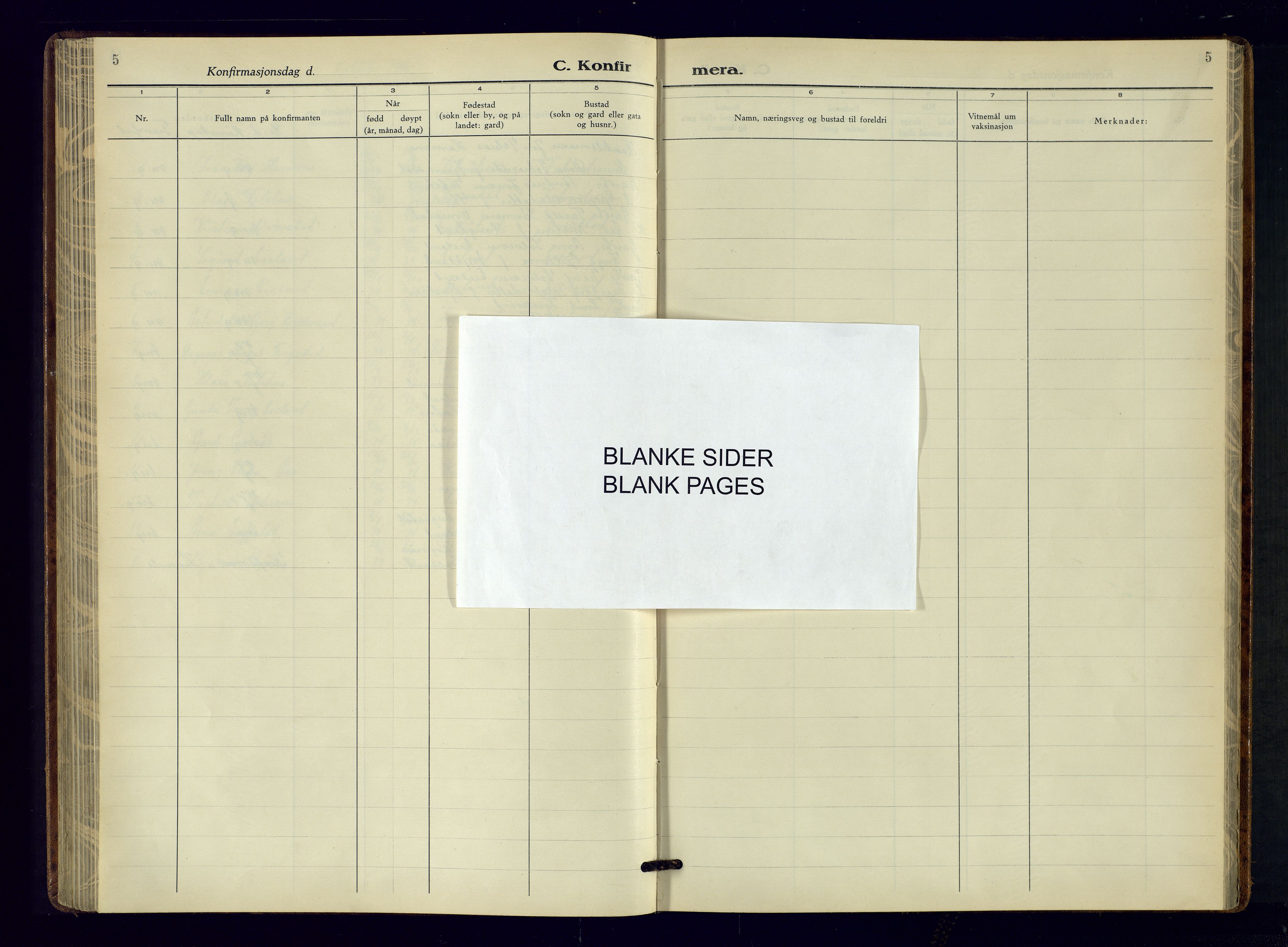 Evje sokneprestkontor, AV/SAK-1111-0008/F/Fb/Fbc/L0006: Parish register (copy) no. B-6, 1933-1971