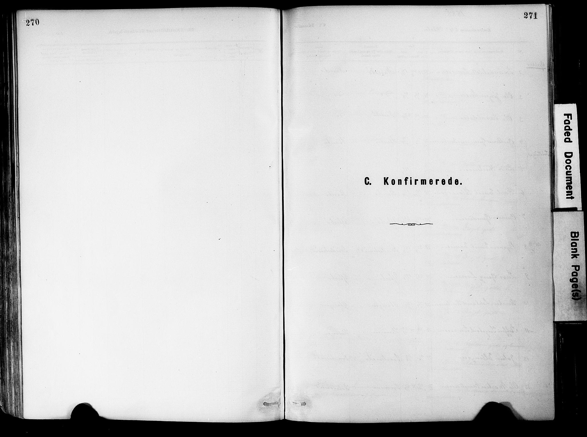 Dypvåg sokneprestkontor, SAK/1111-0007/F/Fa/Fab/L0001: Parish register (official) no. A 1, 1885-1912, p. 270-271