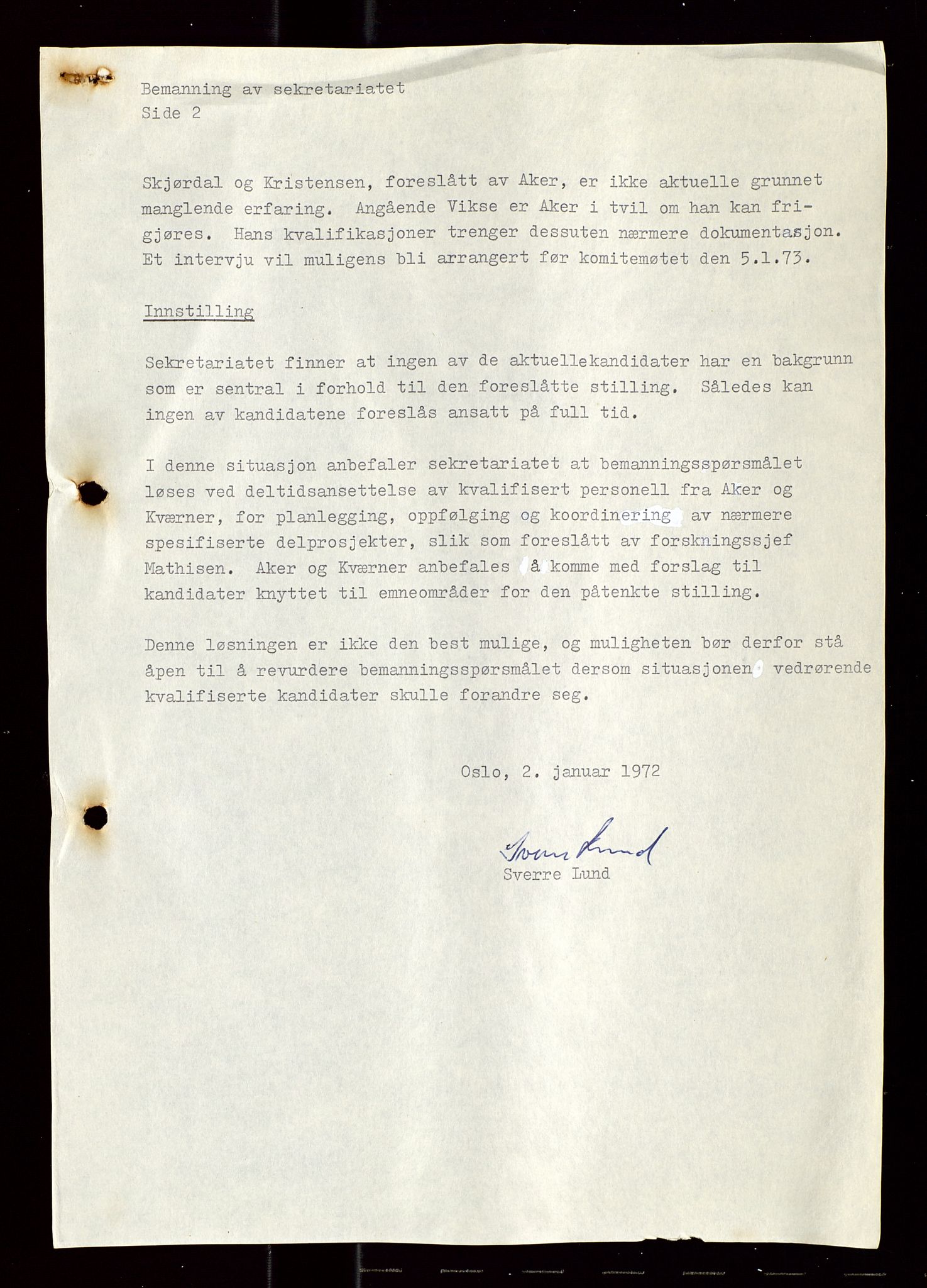 Industridepartementet, Oljekontoret, AV/SAST-A-101348/Di/L0004: DWP, møter, komite`møter, 761 forskning/teknologi, 1972-1975, p. 260