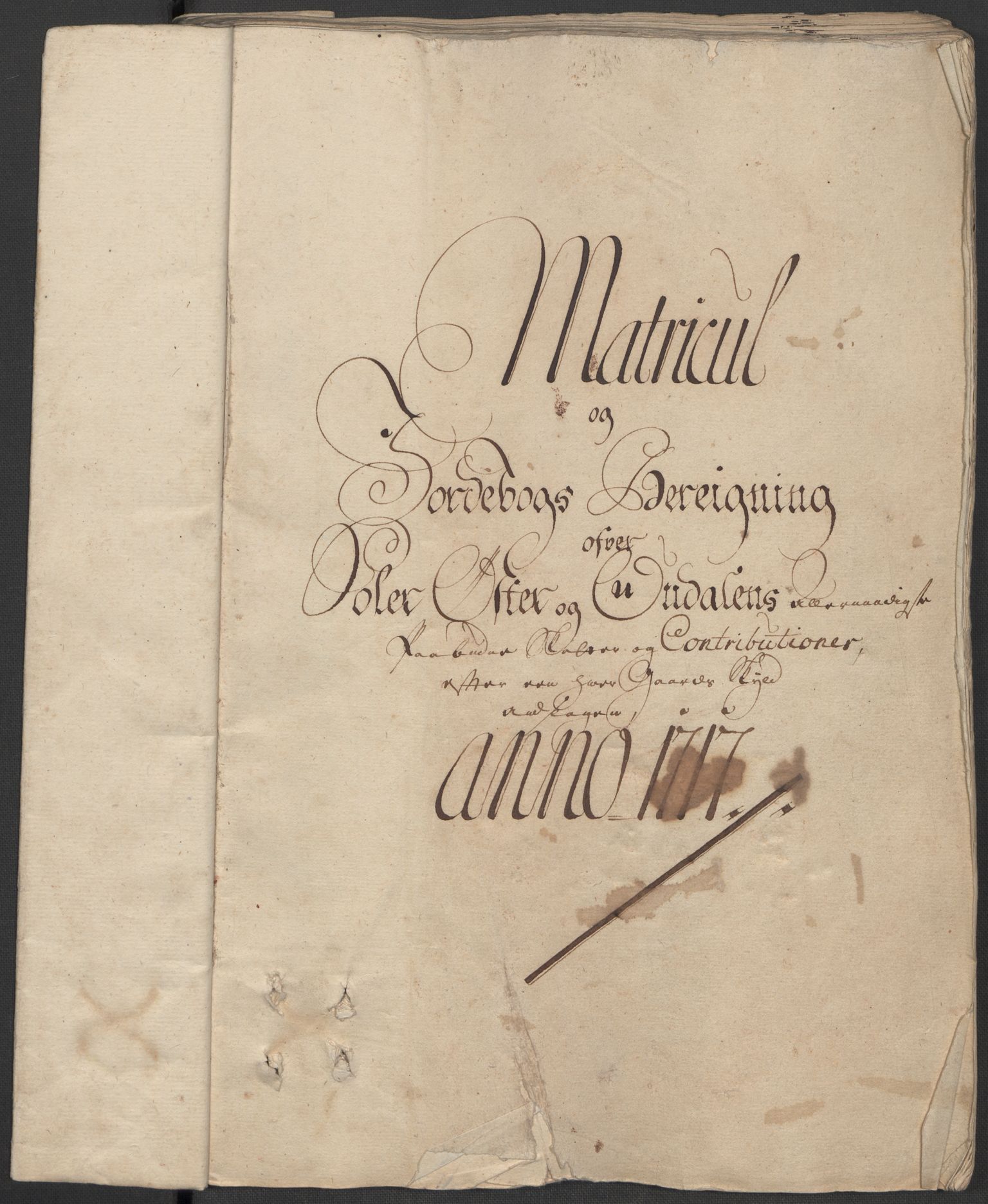 Rentekammeret inntil 1814, Reviderte regnskaper, Fogderegnskap, RA/EA-4092/R13/L0856: Fogderegnskap Solør, Odal og Østerdal, 1717, p. 16