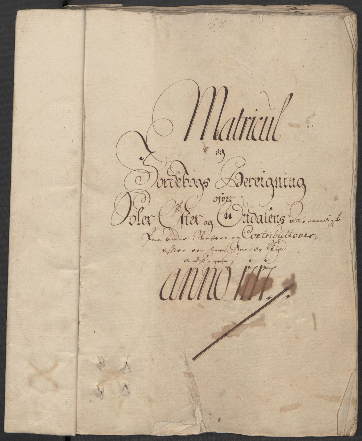 Rentekammeret inntil 1814, Reviderte regnskaper, Fogderegnskap, AV/RA-EA-4092/R13/L0856: Fogderegnskap Solør, Odal og Østerdal, 1717, p. 16
