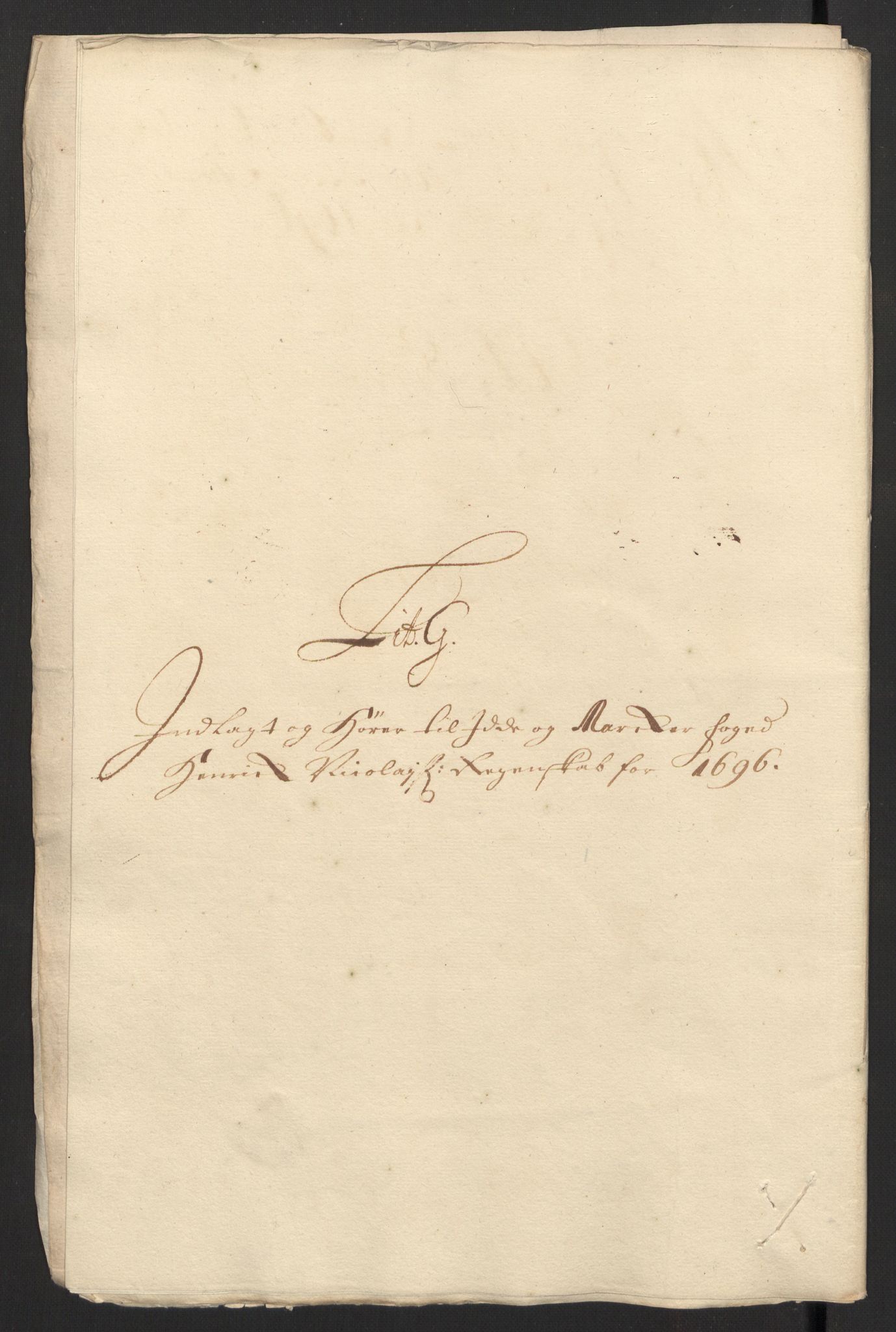 Rentekammeret inntil 1814, Reviderte regnskaper, Fogderegnskap, RA/EA-4092/R01/L0013: Fogderegnskap Idd og Marker, 1696-1698, p. 133