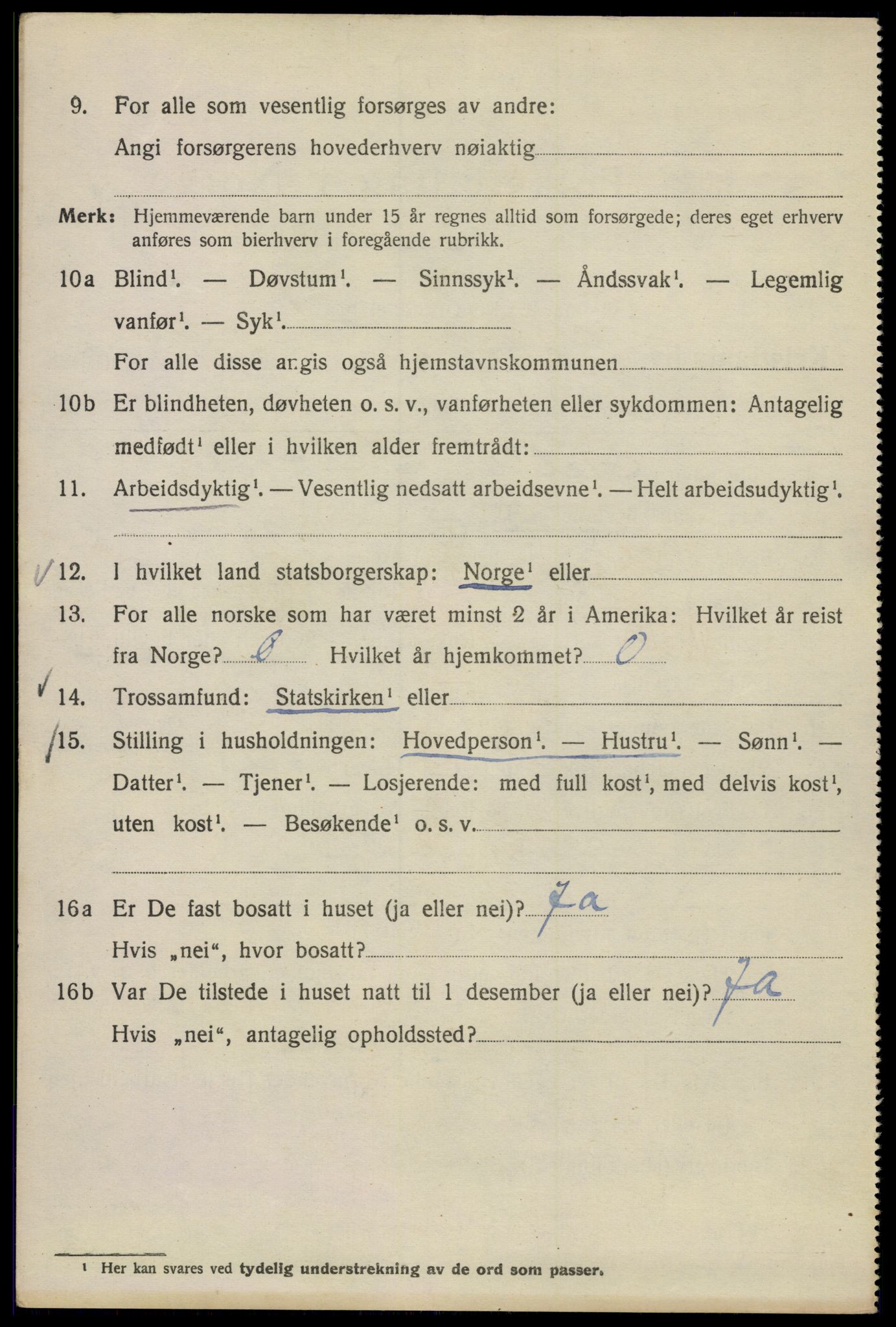 SAO, 1920 census for Kristiania, 1920, p. 477592