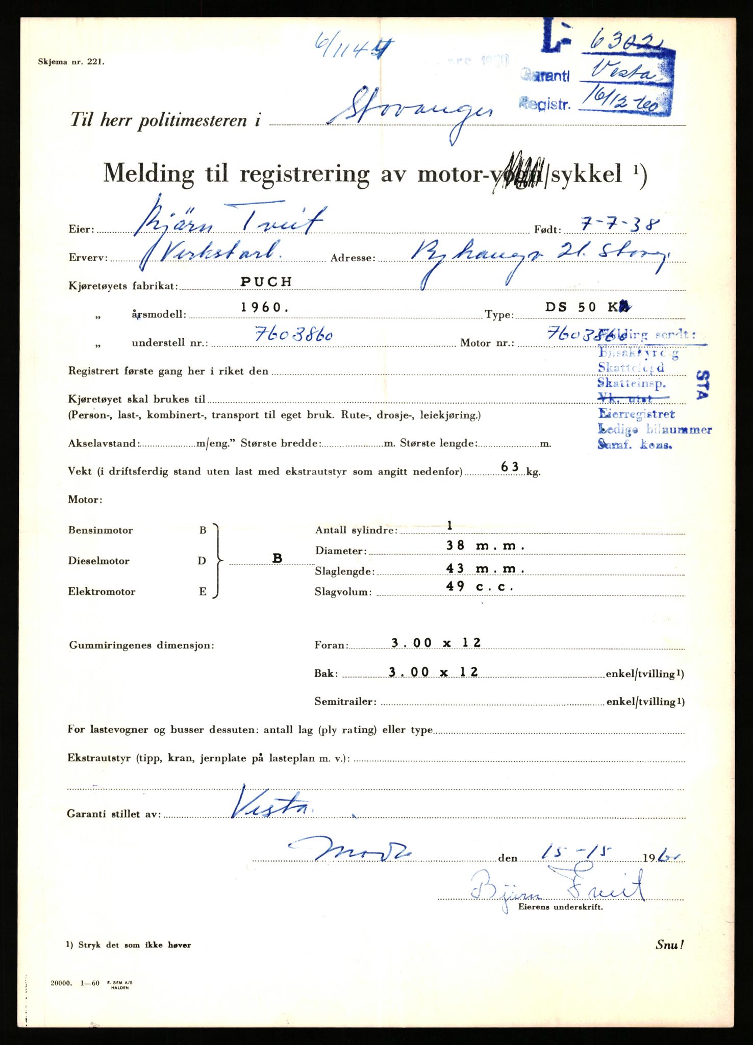 Stavanger trafikkstasjon, AV/SAST-A-101942/0/F/L0016: L-5950 - L-6499, 1930-1971, p. 1313