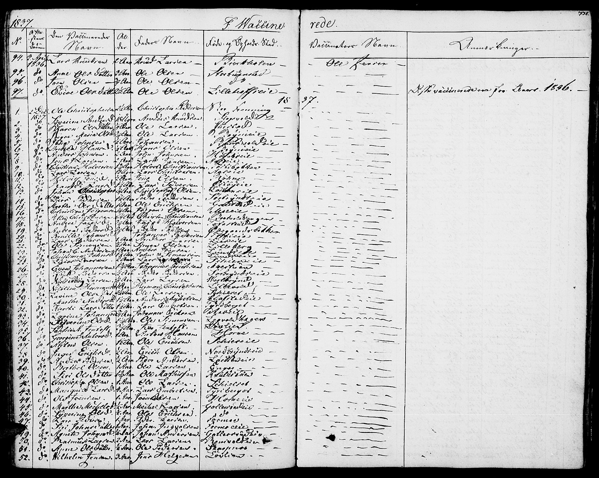 Romedal prestekontor, SAH/PREST-004/K/L0003: Parish register (official) no. 3, 1829-1846, p. 338