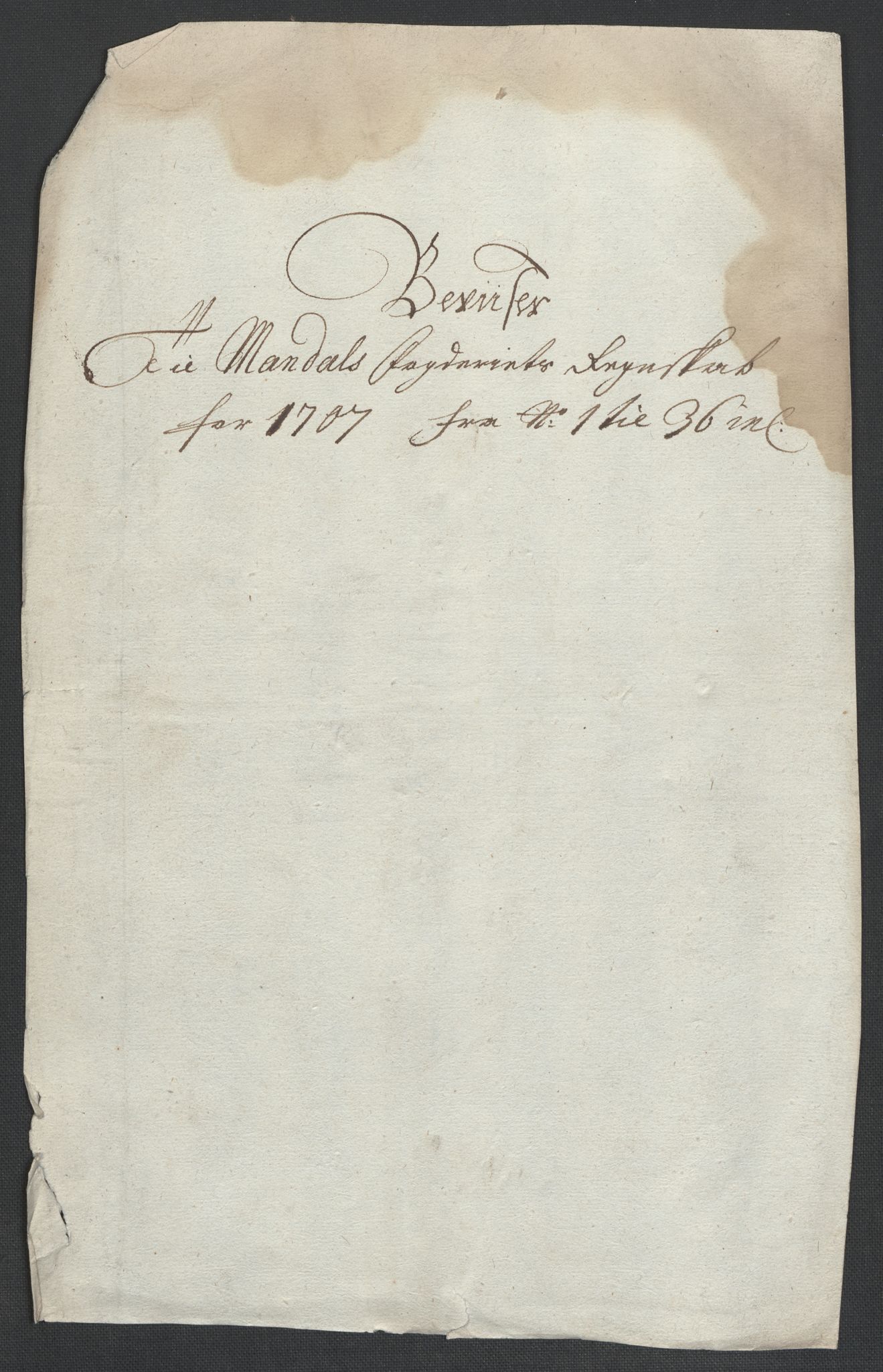 Rentekammeret inntil 1814, Reviderte regnskaper, Fogderegnskap, AV/RA-EA-4092/R43/L2551: Fogderegnskap Lista og Mandal, 1705-1709, p. 421