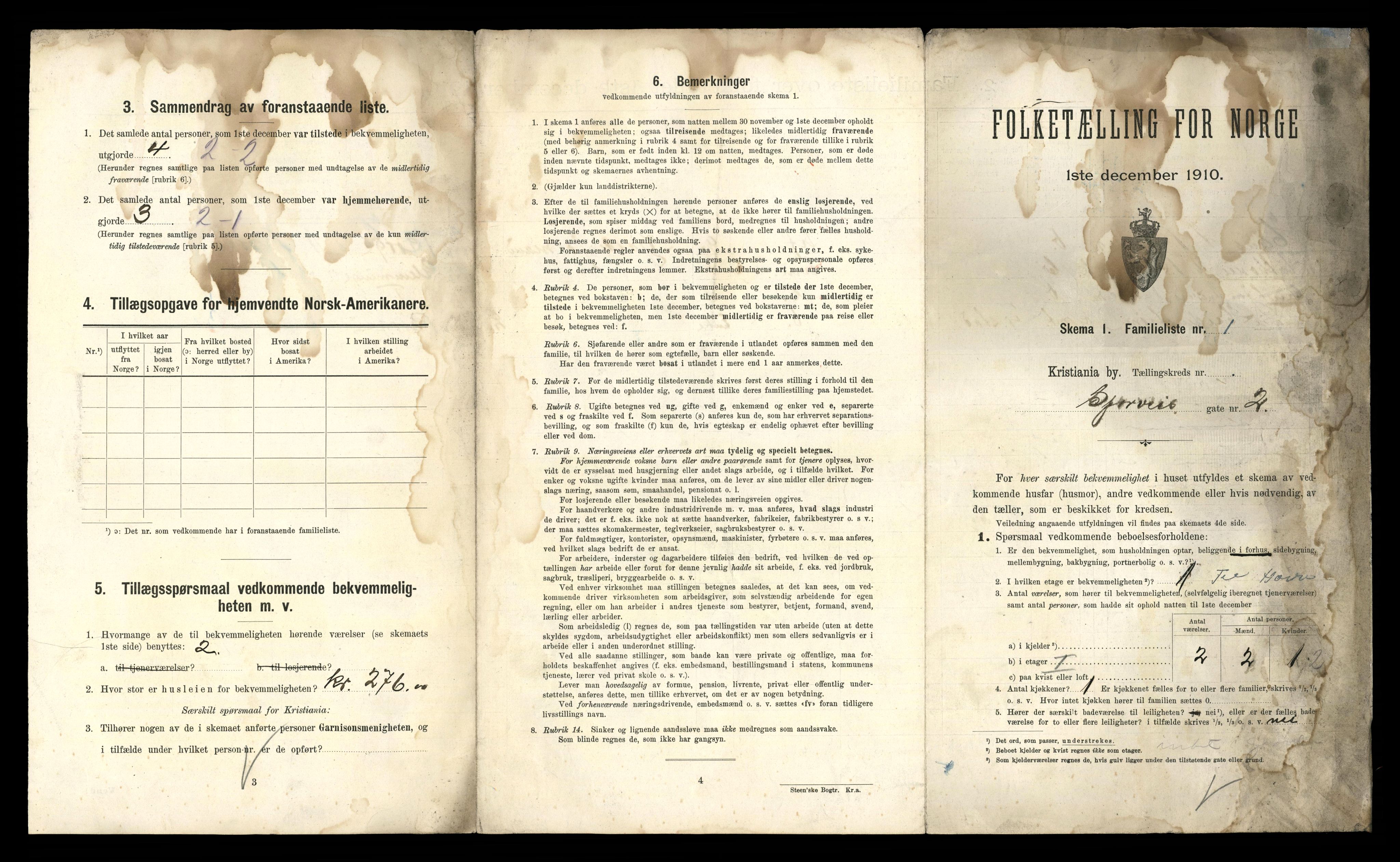 RA, 1910 census for Kristiania, 1910, p. 95749
