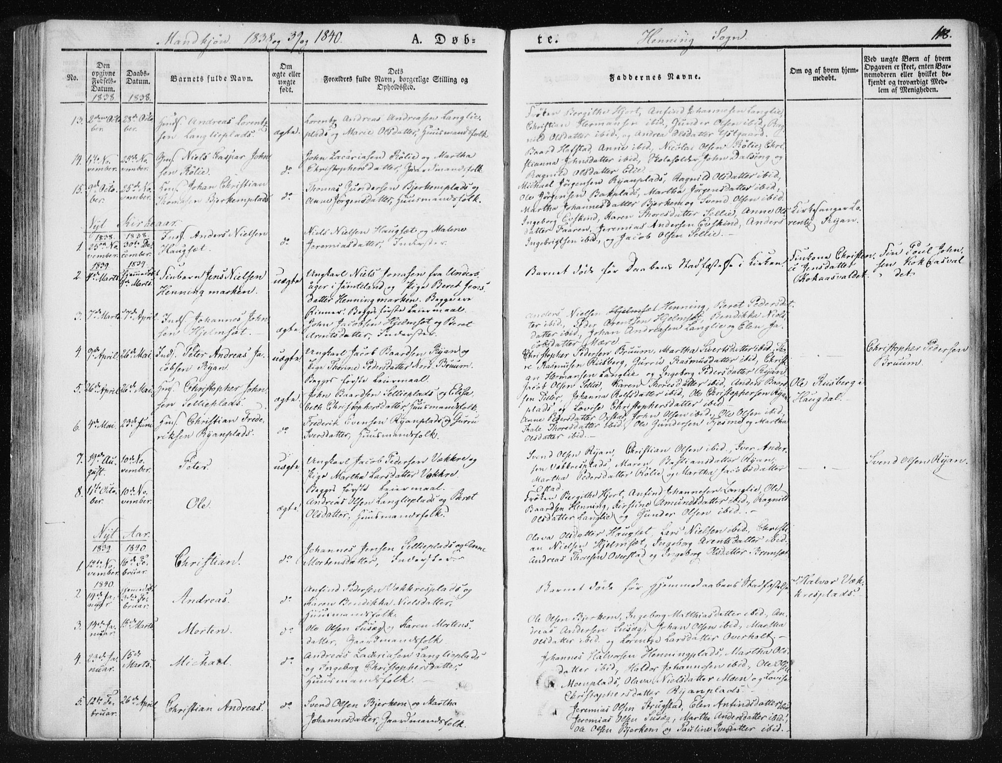 Ministerialprotokoller, klokkerbøker og fødselsregistre - Nord-Trøndelag, SAT/A-1458/735/L0339: Parish register (official) no. 735A06 /3, 1836-1848, p. 118