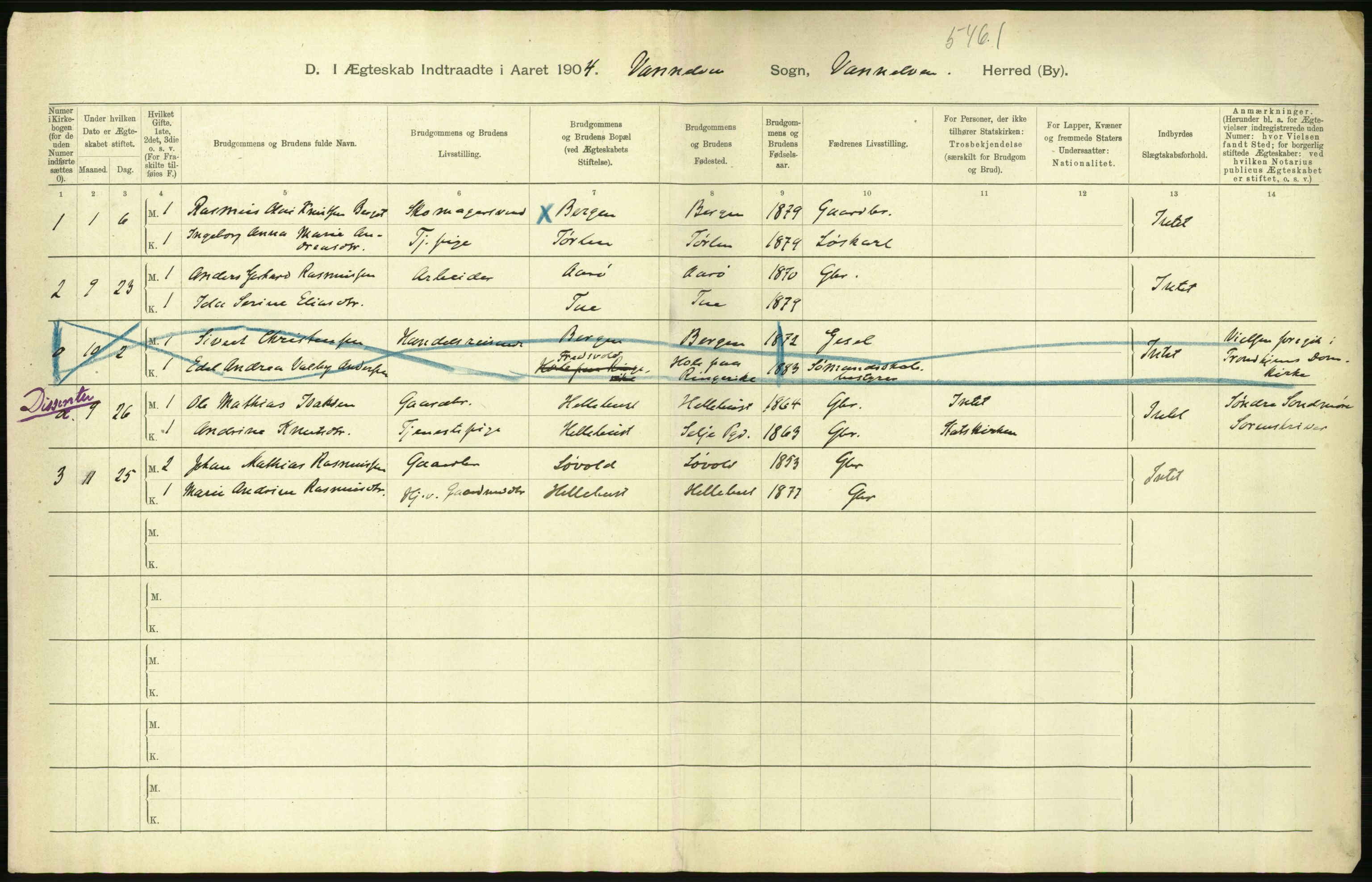 Statistisk sentralbyrå, Sosiodemografiske emner, Befolkning, AV/RA-S-2228/D/Df/Dfa/Dfab/L0016: Romsdals amt: Fødte, gifte, døde., 1904, p. 750