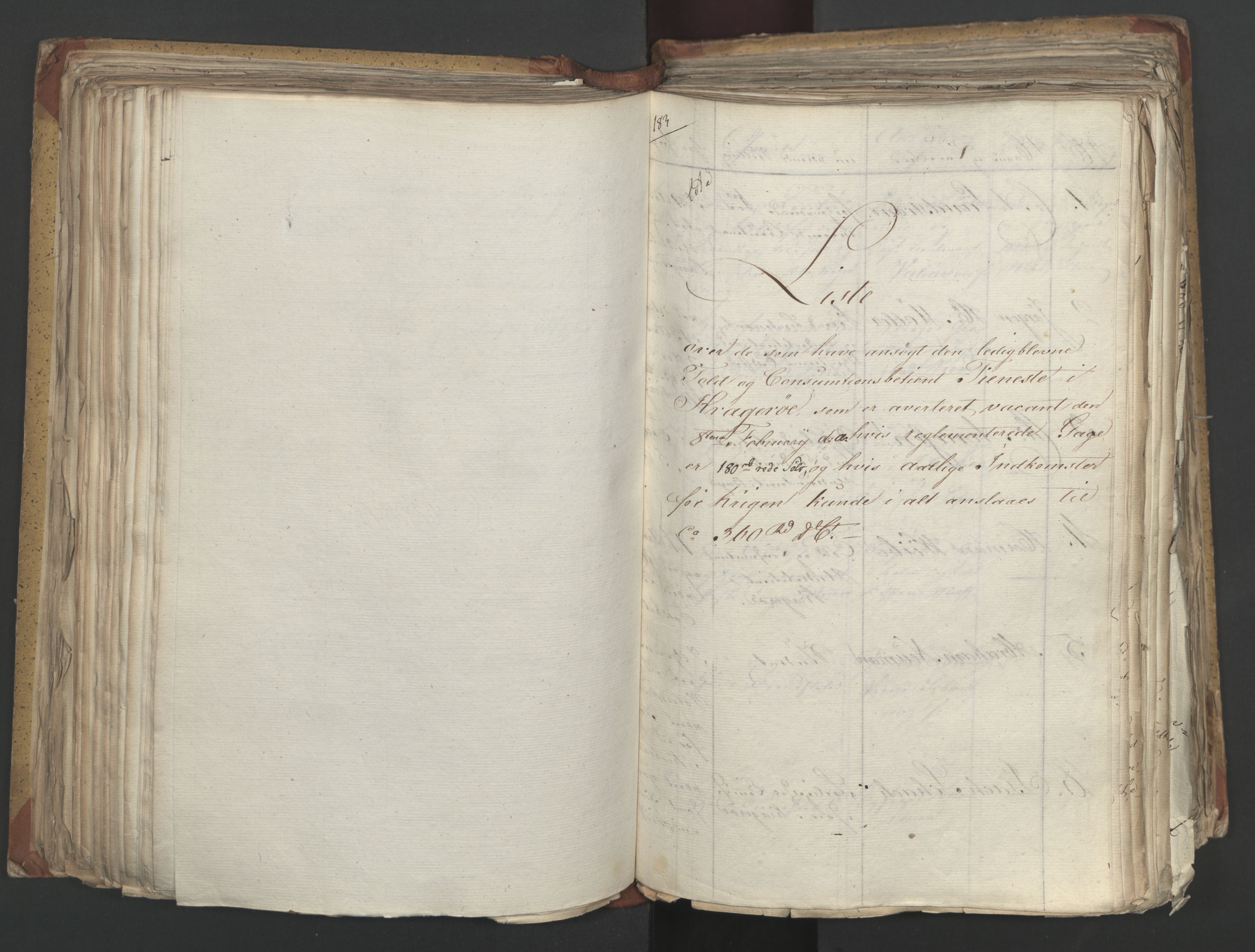 Statsrådsavdelingen i Stockholm, AV/RA-S-1003/D/Da/L0002: Regjeringsinnstillinger nr. 263-518, 1815, p. 233