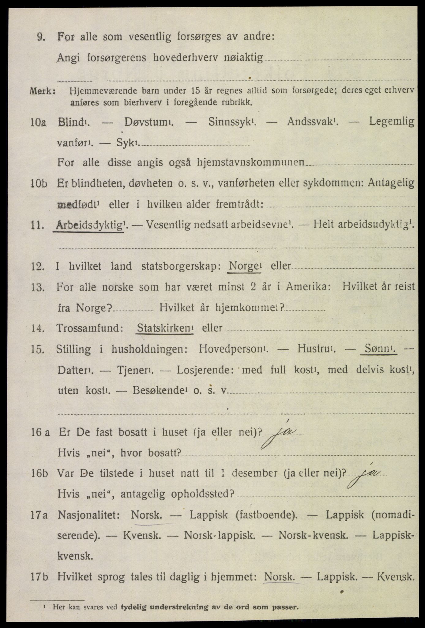 SAT, 1920 census for Inderøy, 1920, p. 6018