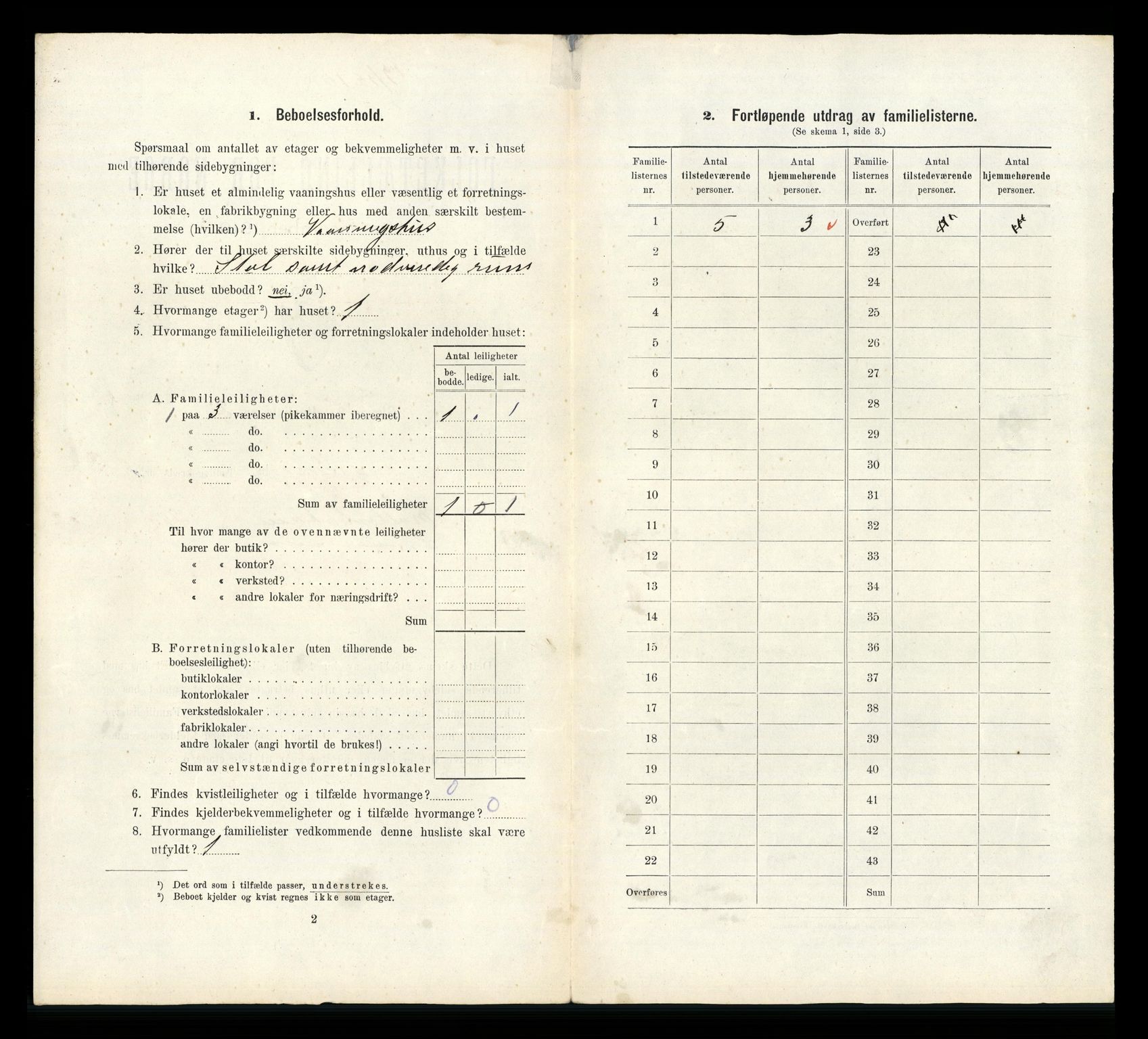 RA, 1910 census for Kongsberg, 1910, p. 4063