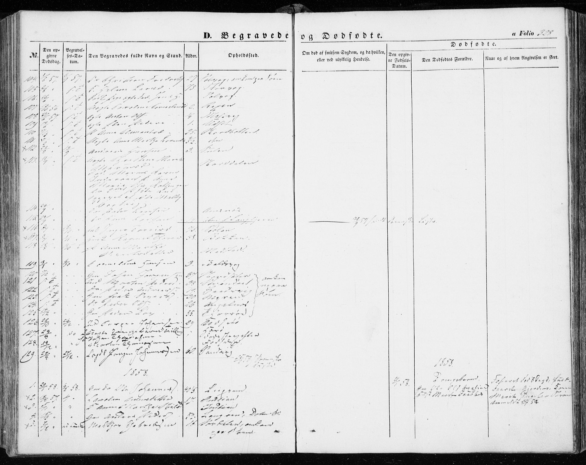 Ministerialprotokoller, klokkerbøker og fødselsregistre - Sør-Trøndelag, SAT/A-1456/634/L0530: Parish register (official) no. 634A06, 1852-1860, p. 328