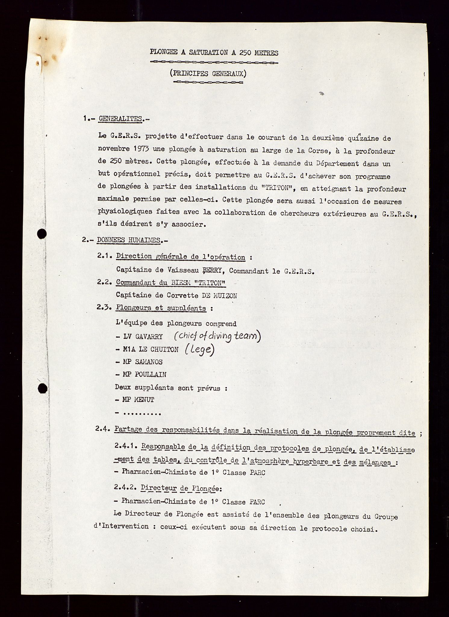 Industridepartementet, Oljekontoret, AV/SAST-A-101348/Di/L0001: DWP, møter juni - november, komiteemøter nr. 19 - 26, 1973-1974, p. 261