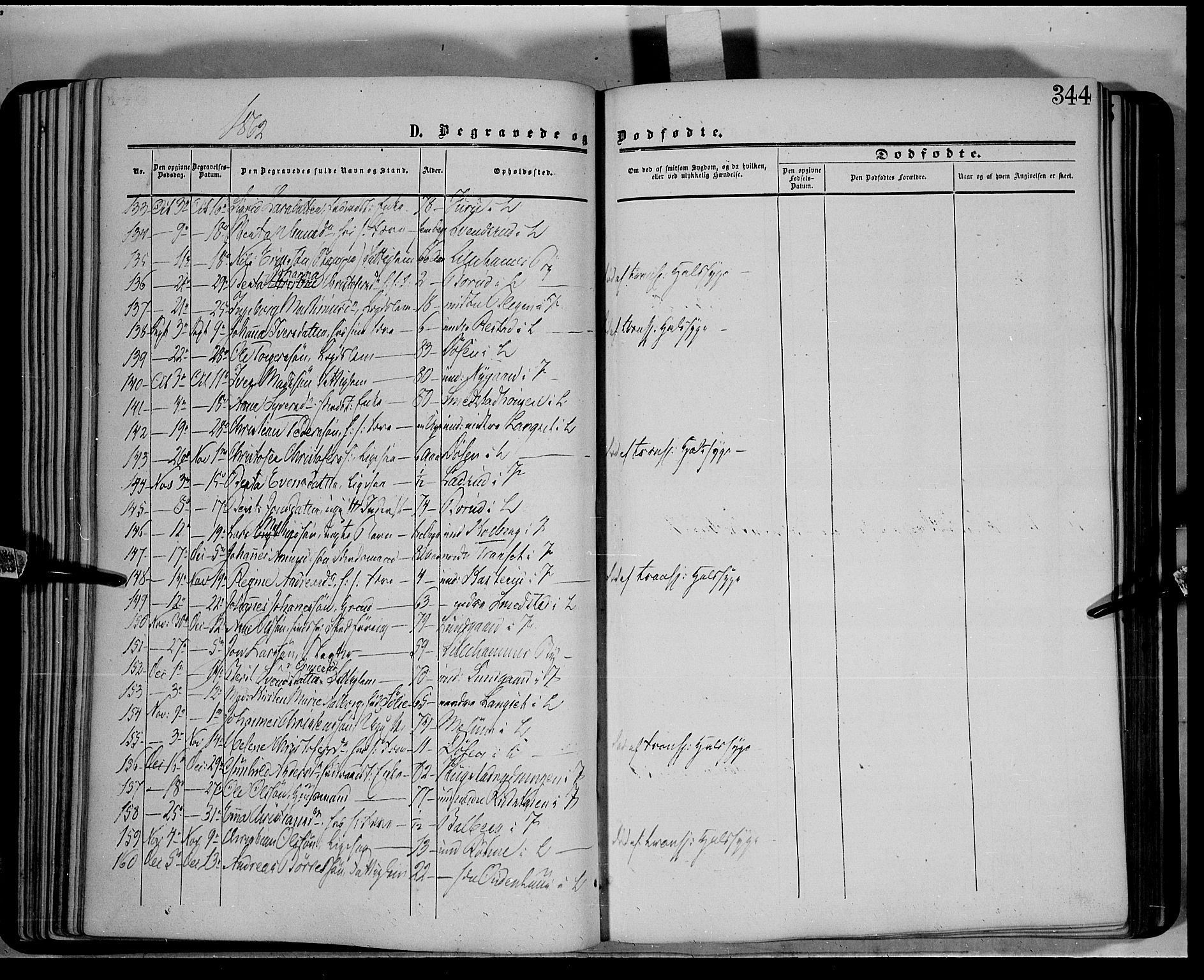 Fåberg prestekontor, SAH/PREST-086/H/Ha/Haa/L0006: Parish register (official) no. 6B, 1855-1867, p. 344