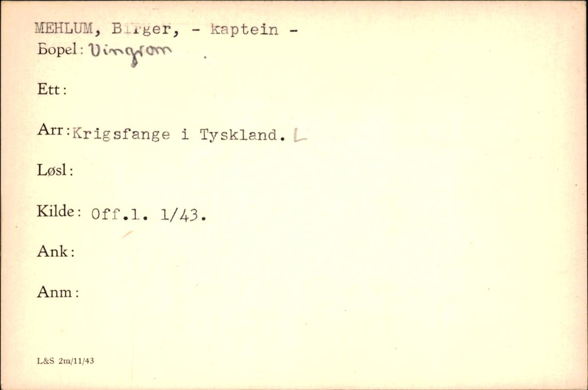 Forsvaret, Forsvarets krigshistoriske avdeling, RA/RAFA-2017/Y/Yf/L0200: II-C-11-2102  -  Norske krigsfanger i Tyskland, 1940-1945, p. 704