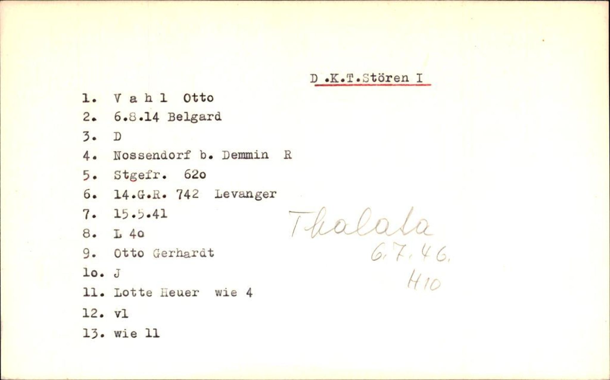 Hjemsendte tyskere , RA/RAFA-6487/D/Db/L0027: Taube-Vydra, 1945-1947, p. 976