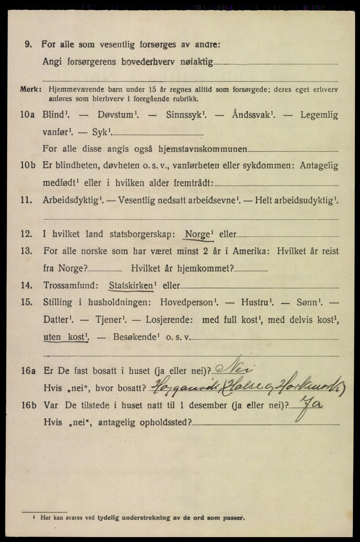 SAK, 1920 census for Halse og Harkmark, 1920, p. 7596